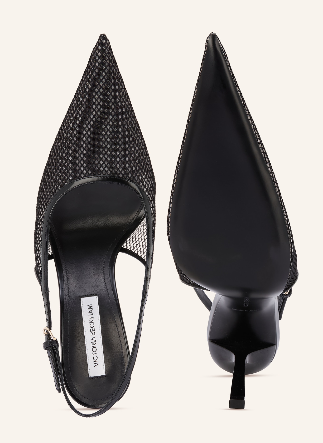 VICTORIA BECKHAM Escarpins à bride: NOIR