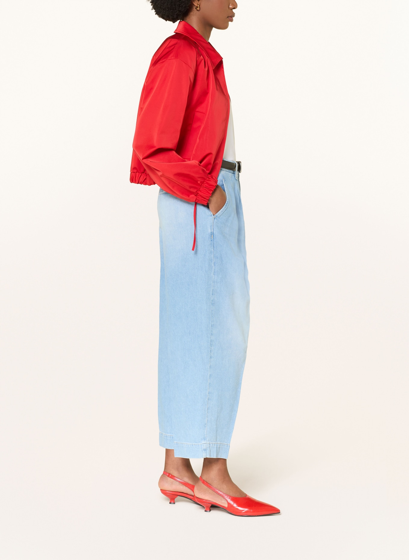 ROSSI Cropped Jeans NOA: 810 HELLBLAU