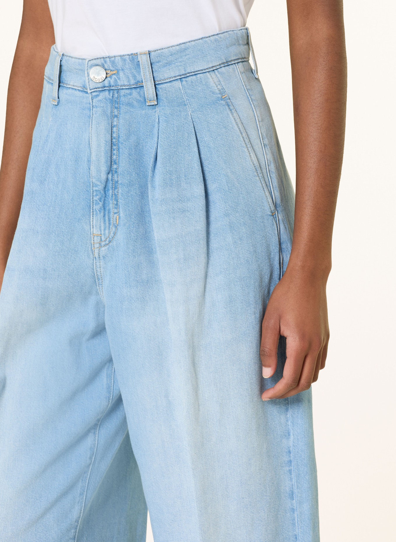 ROSSI Cropped Jeans NOA: 810 HELLBLAU