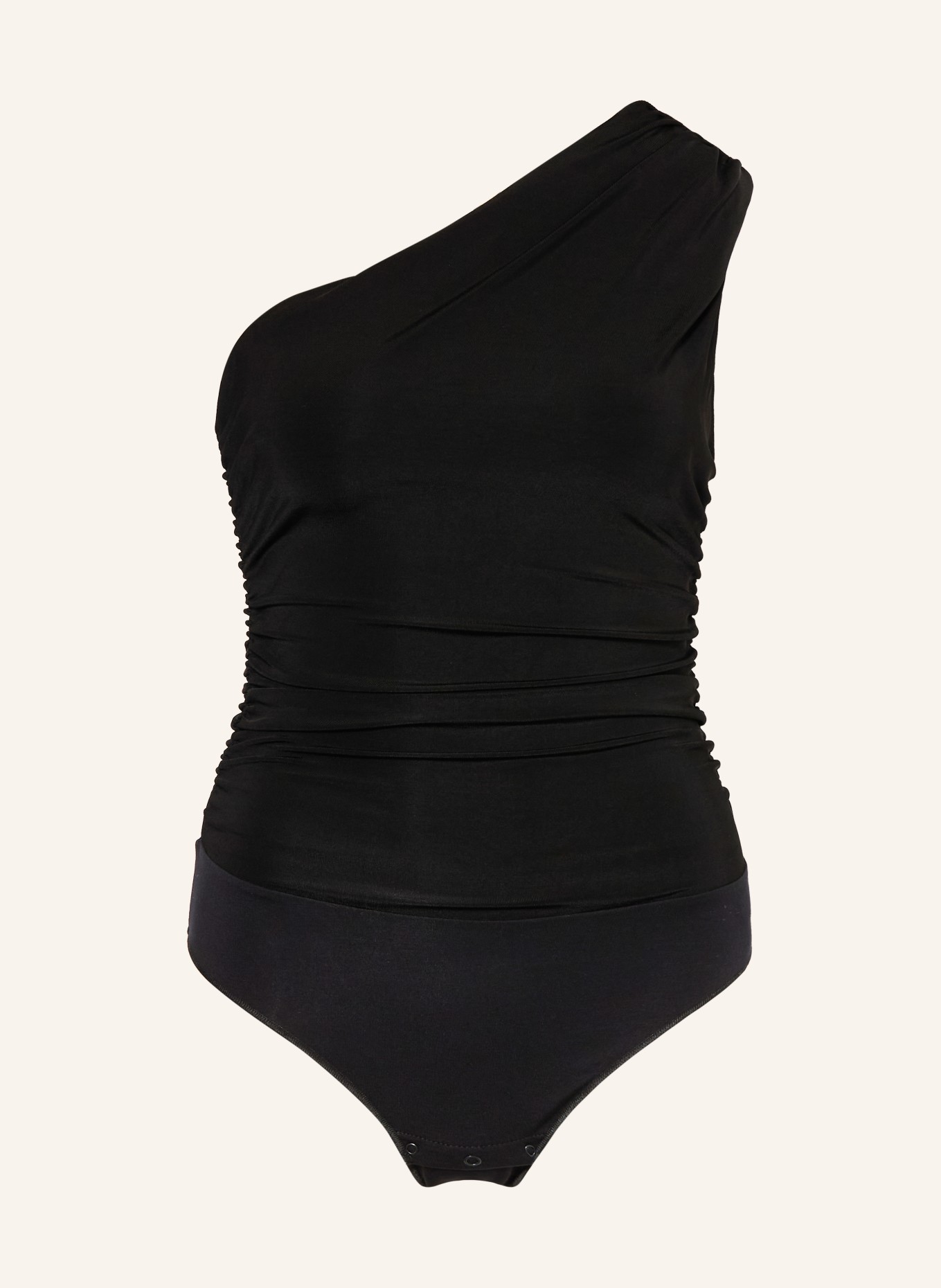 UNDRESS CODE Body à une bretelle FLAIR: NOIR