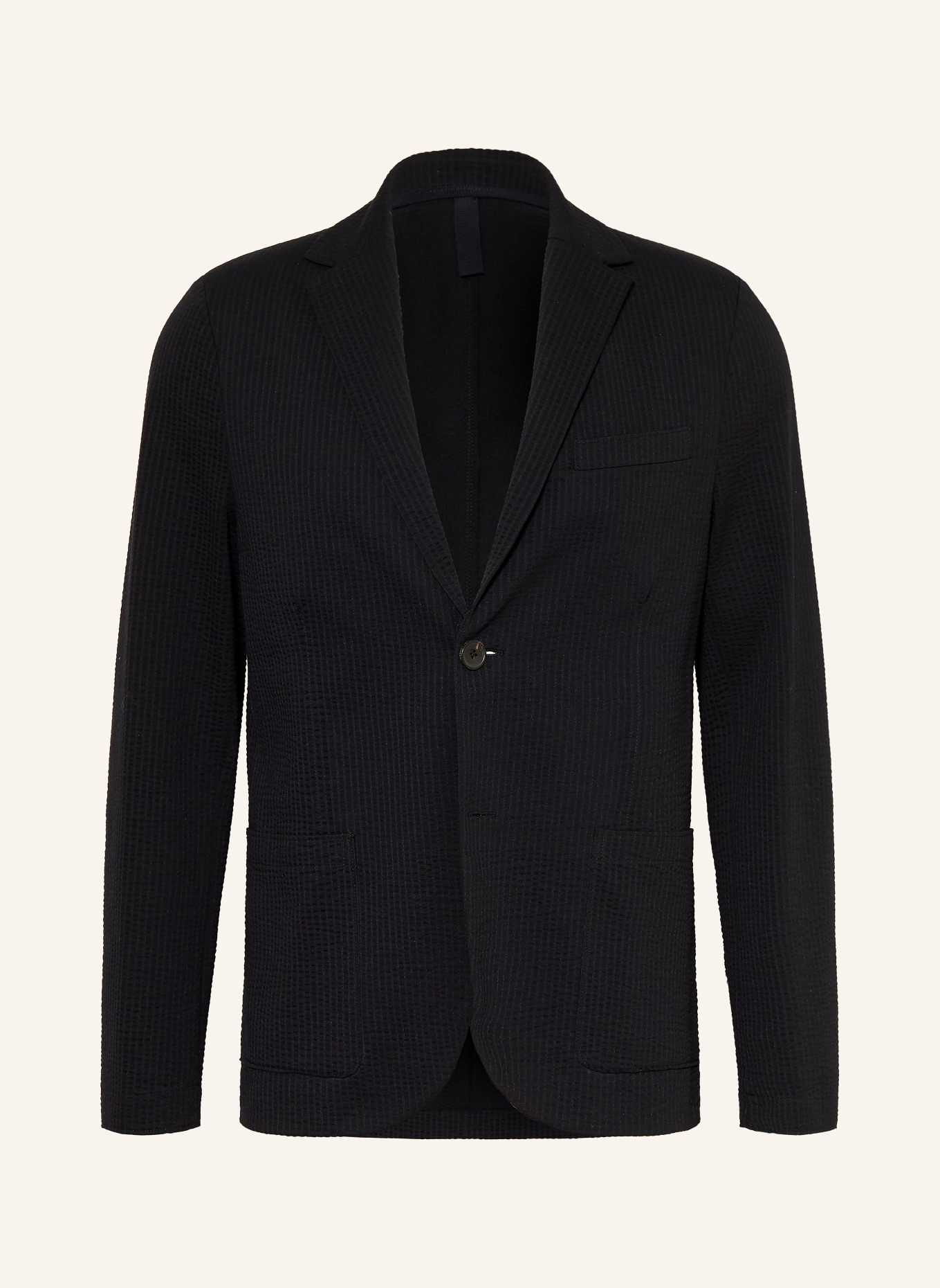 HARRIS WHARF LONDON Regular fit suit jacket: YG03 BLACK