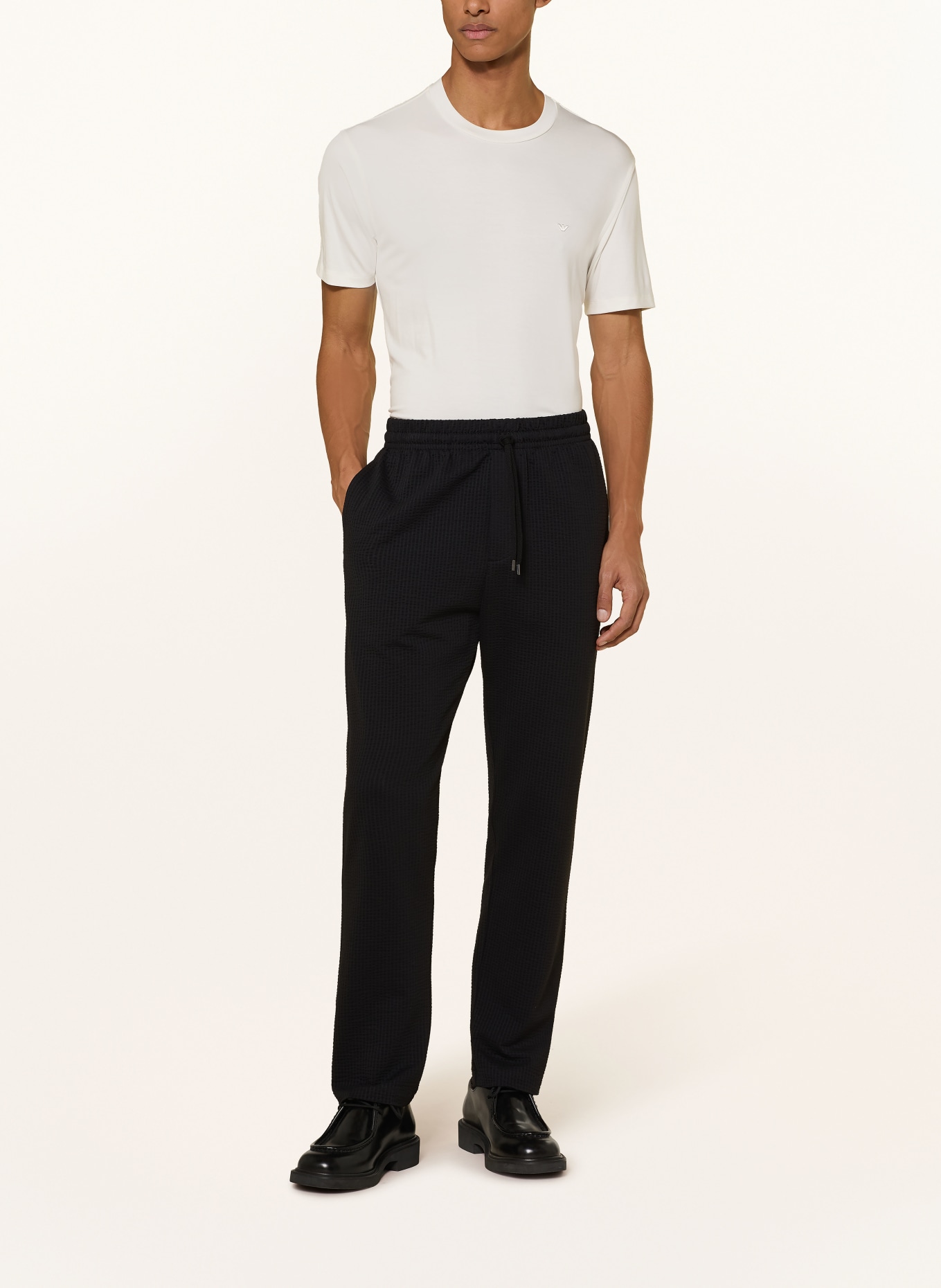 HARRIS WHARF LONDON Anzughose Regular Fit: YG03 BLACK