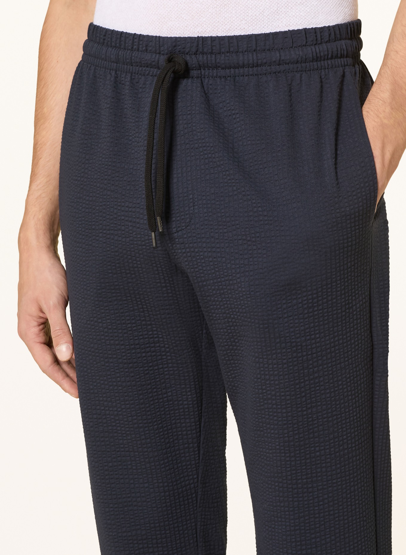 HARRIS WHARF LONDON Anzughose Regular Fit: YG04 DARK BLUE