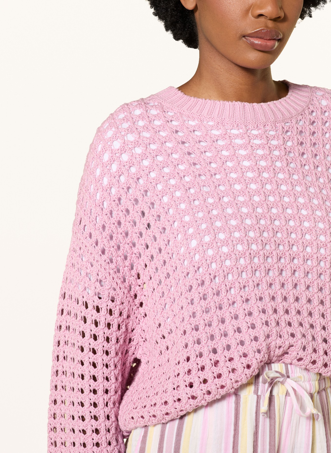 Juvia Pullover FEDRA: ROSÉ
