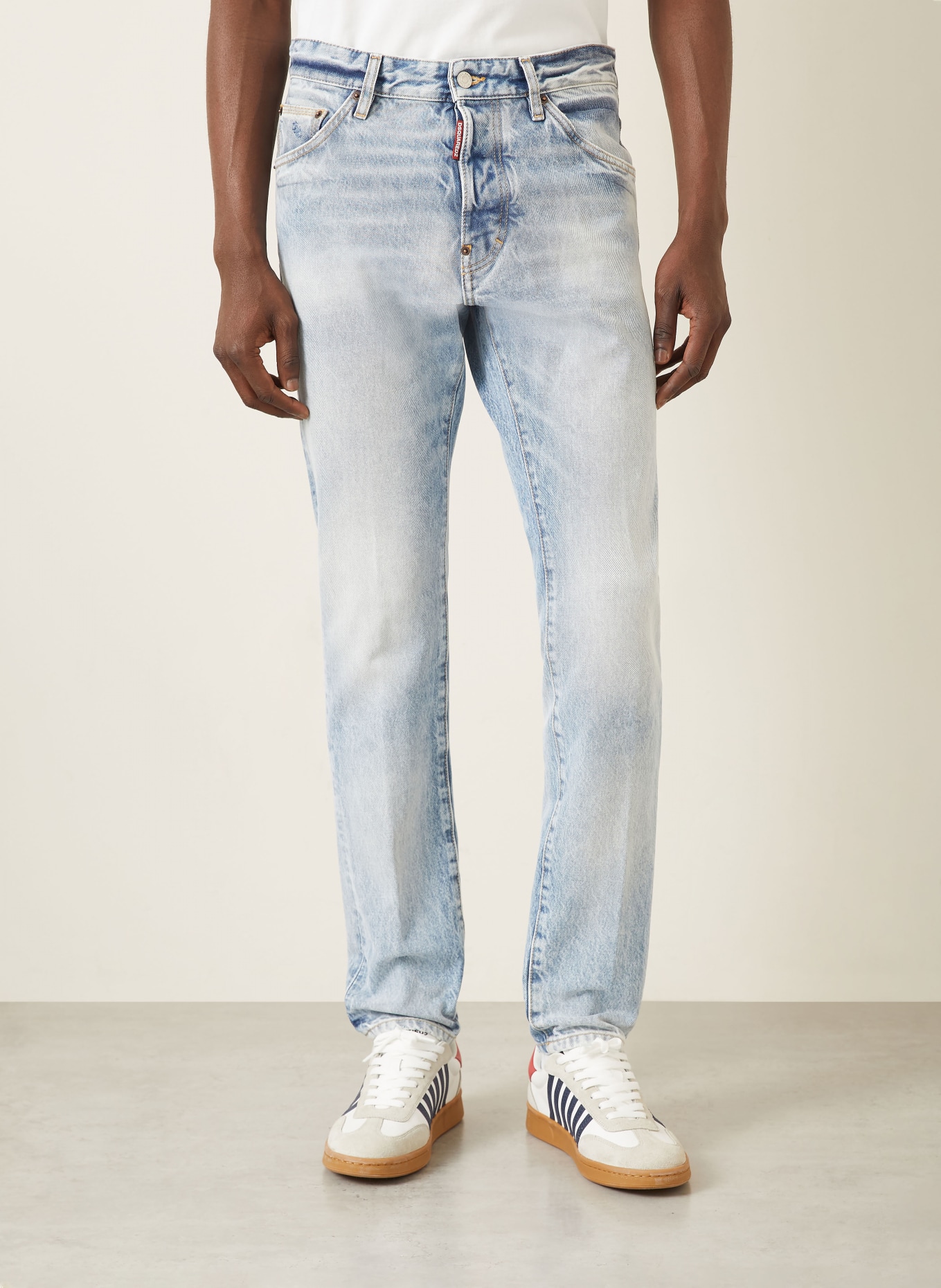 DSQUARED2 Jeans TEDDY Extra Slim Fit: 470 NAVY BLUE