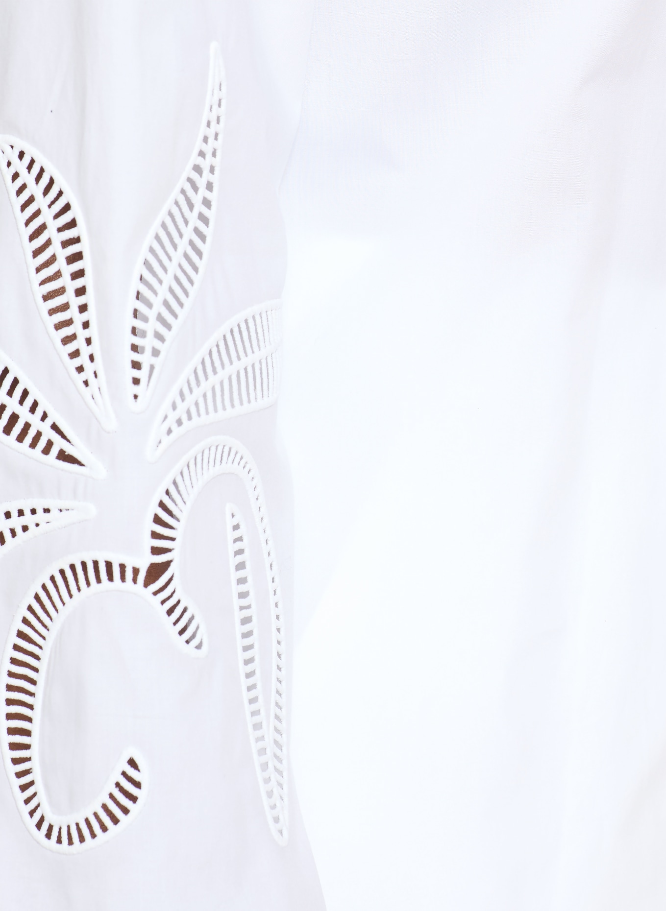 BOGNER Hemdbluse SUMMER mit Spitze: WEISS