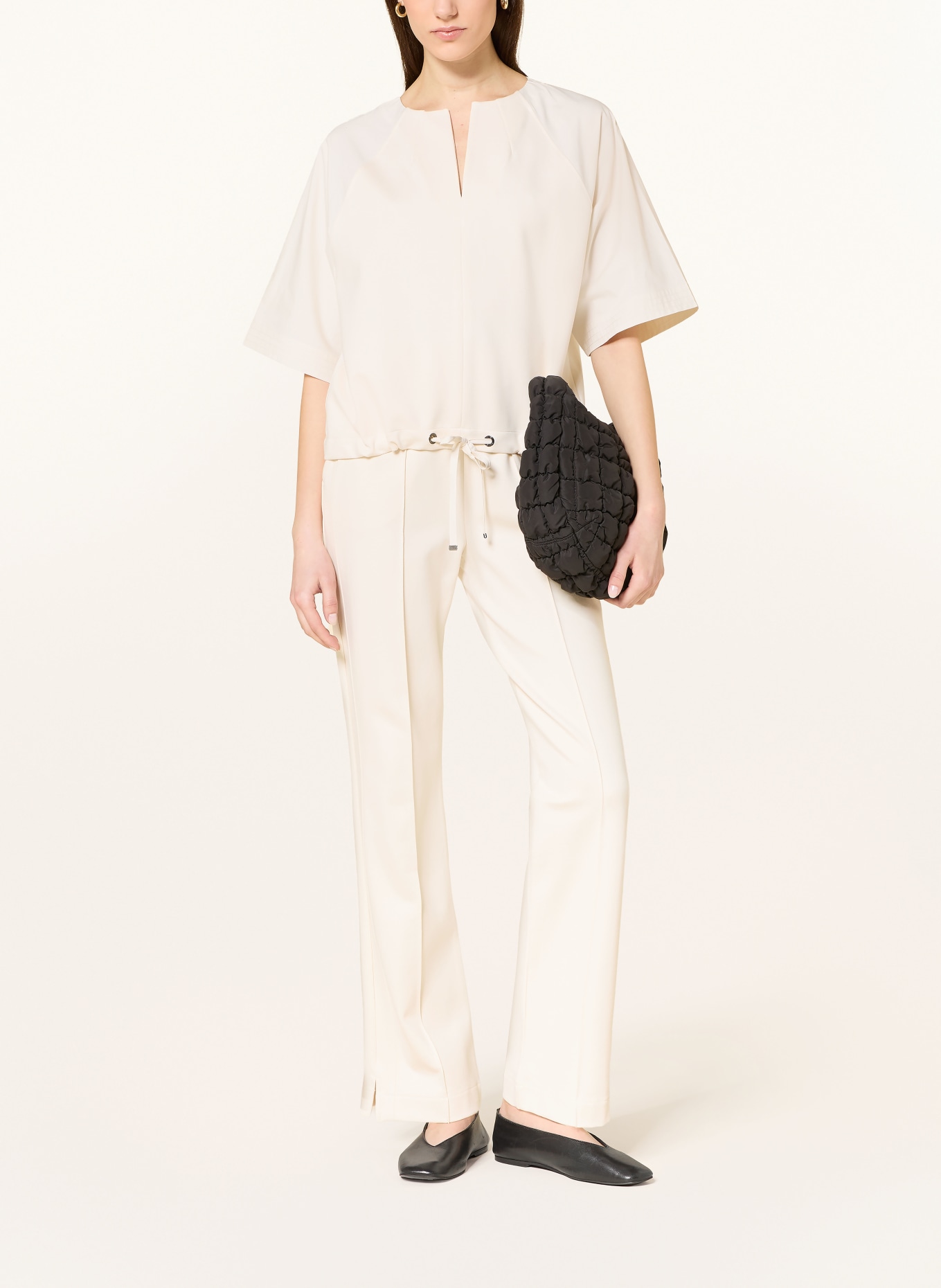 BOGNER Pantalon en jersey PENNY: CRÈME