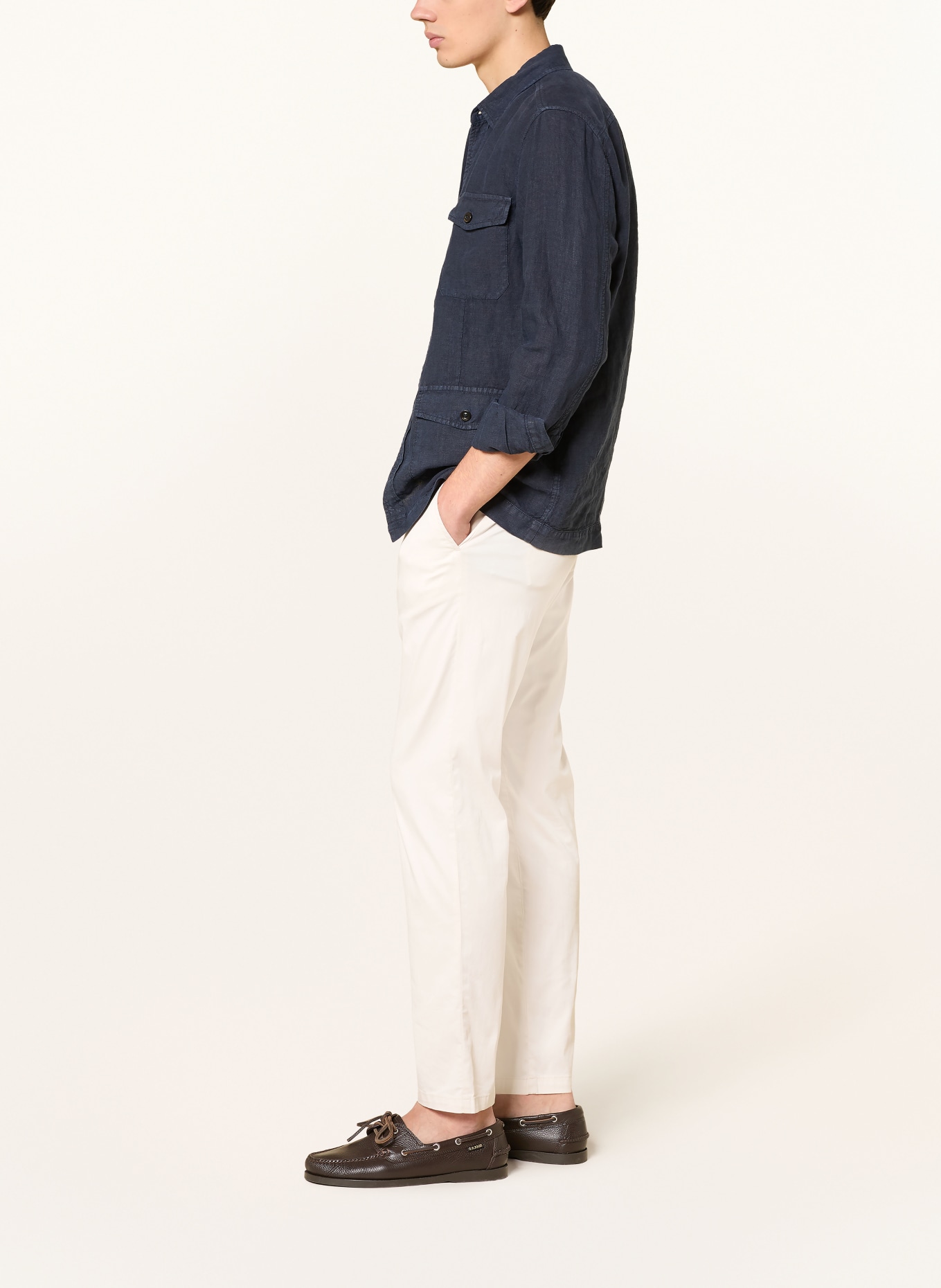 BOGNER Chino RILEY Slim Fit: ECRU