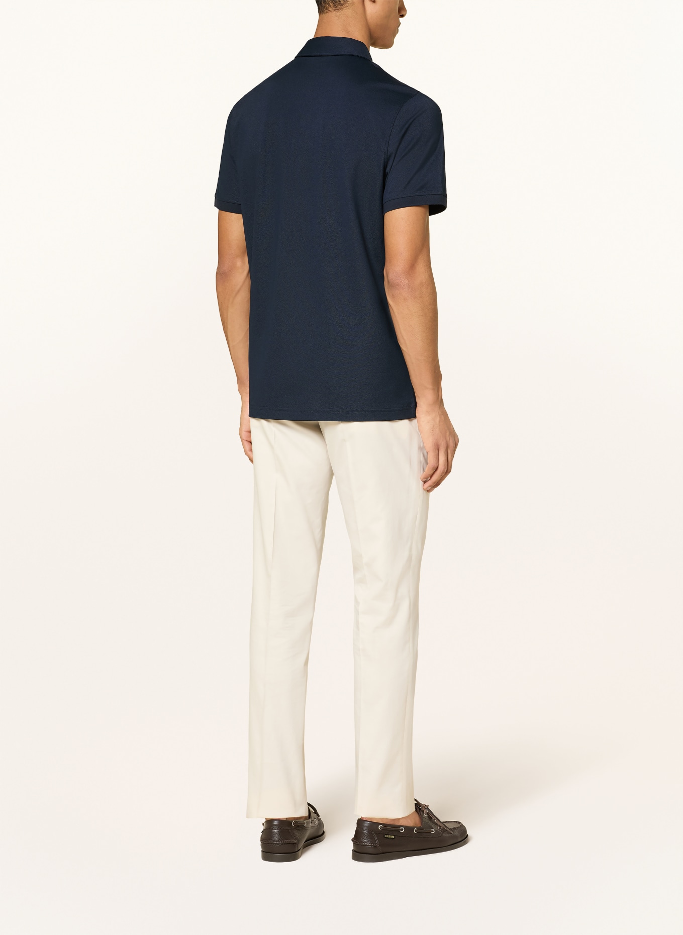 BOGNER Piqué-Poloshirt TIMO: DUNKELBLAU