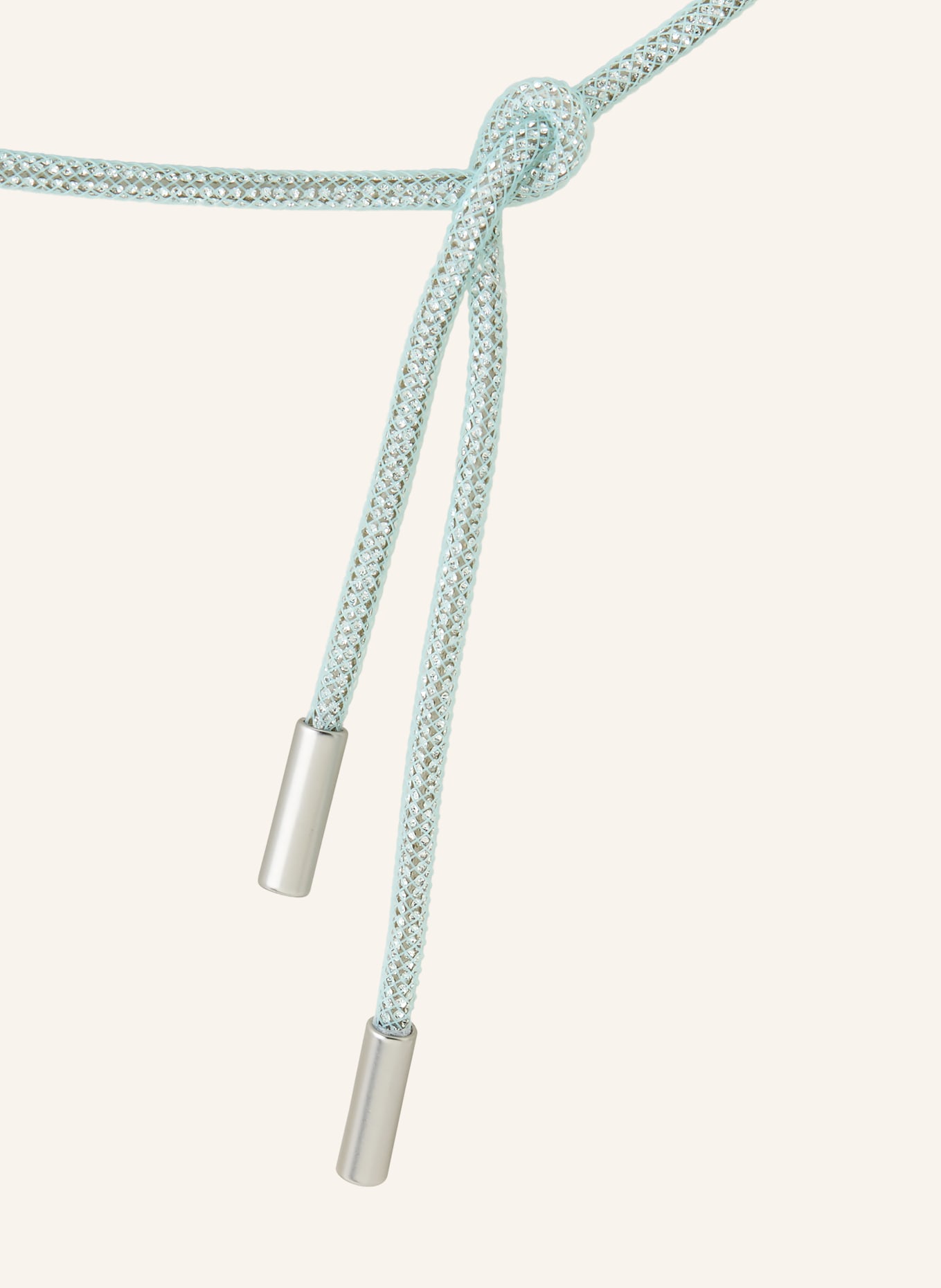 LUISA CERANO Gürtel mit Schmucksteinen: SILBER