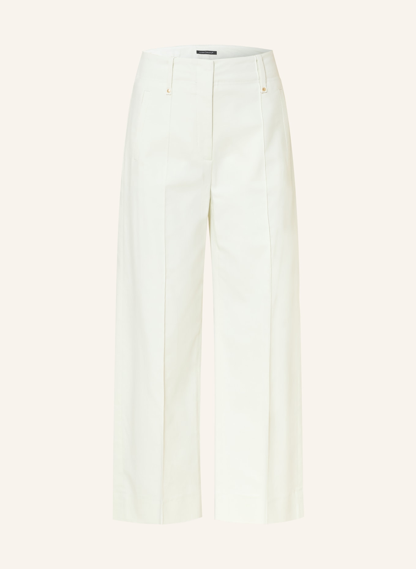 LUISA CERANO marlene pants: LIGHT GREEN