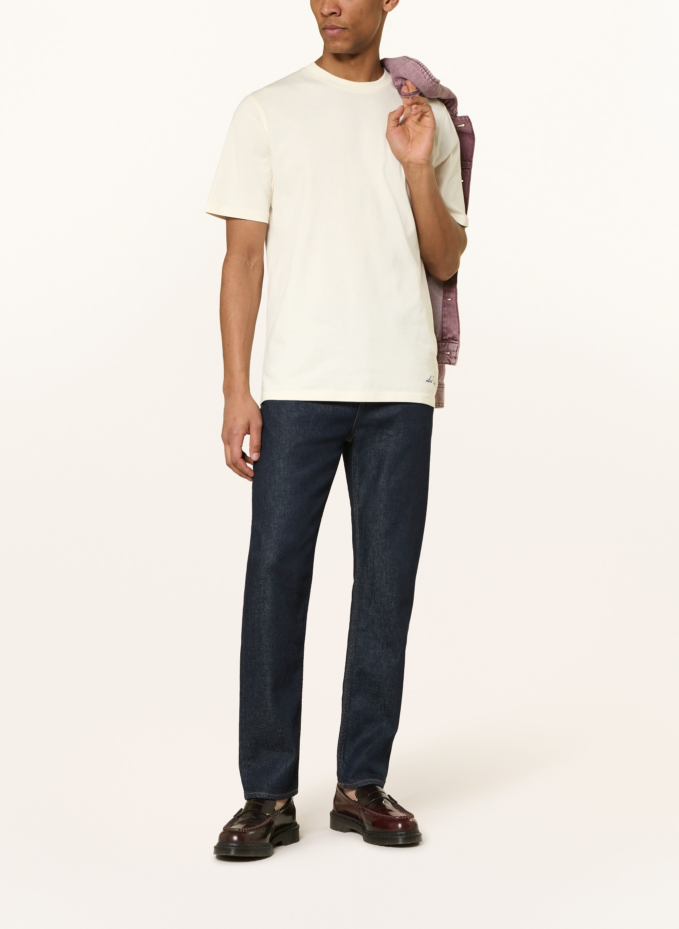 LES DEUX T-shirt BEN: CRÈME