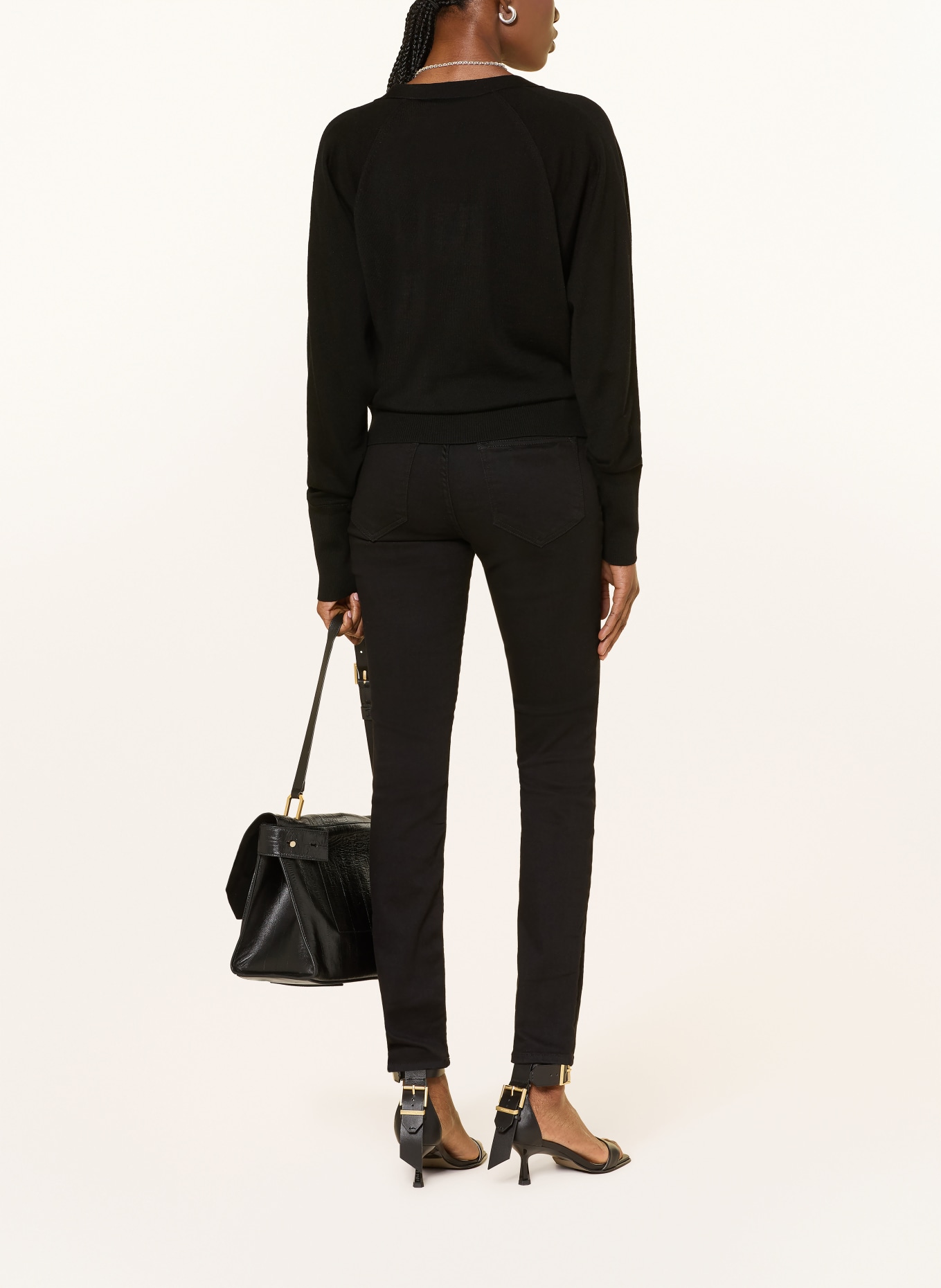 ALLSAINTS Strickjacke HONOR: SCHWARZ