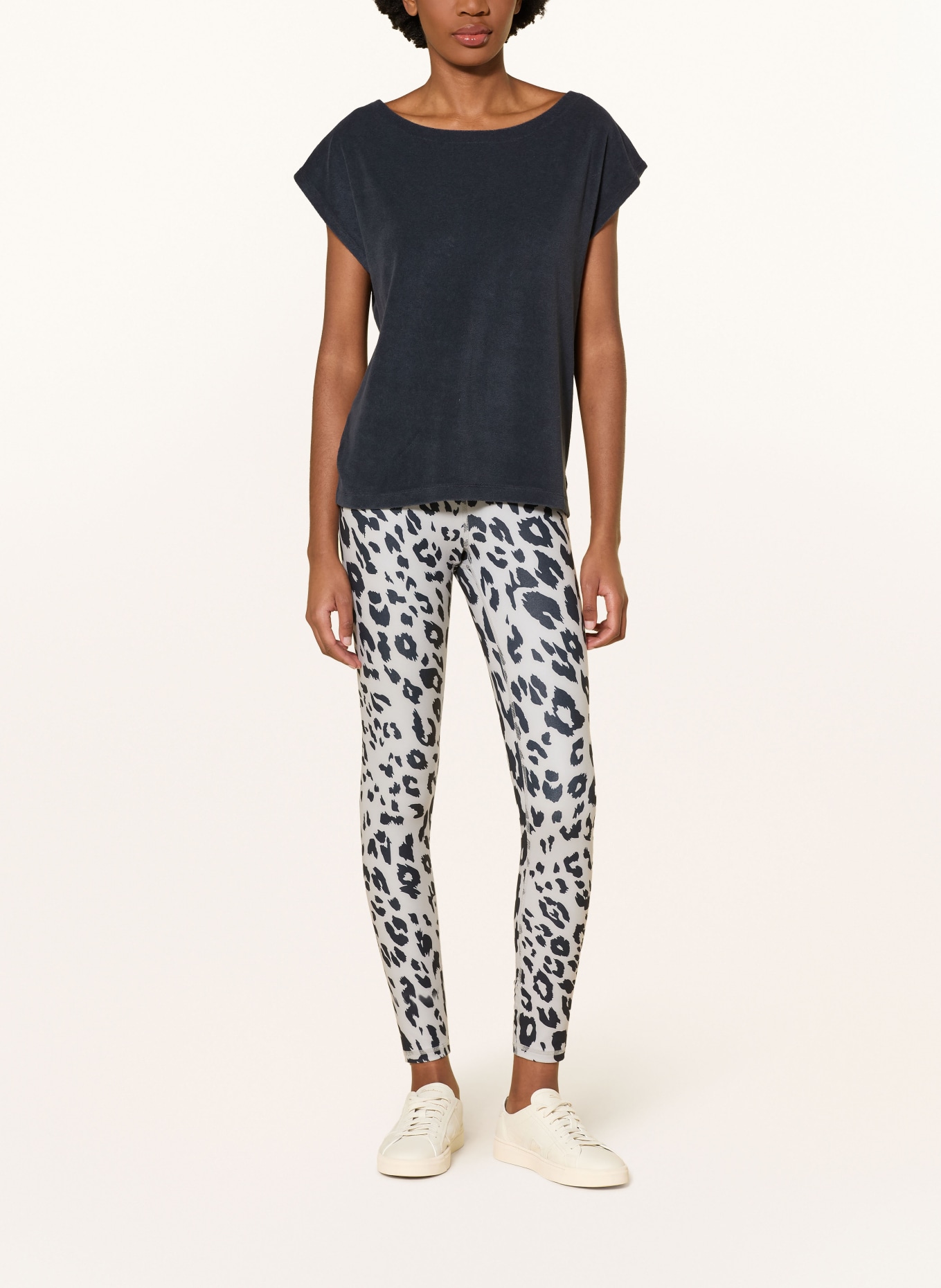 Juvia PAMELA leggings: GRAY / BLACK