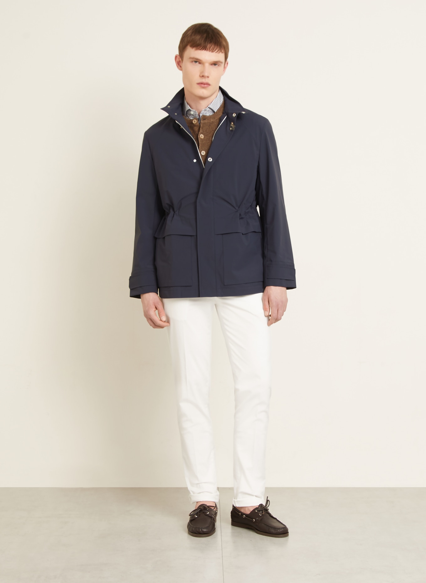 BRUNELLO CUCINELLI Fieldjacket: DUNKELBLAU