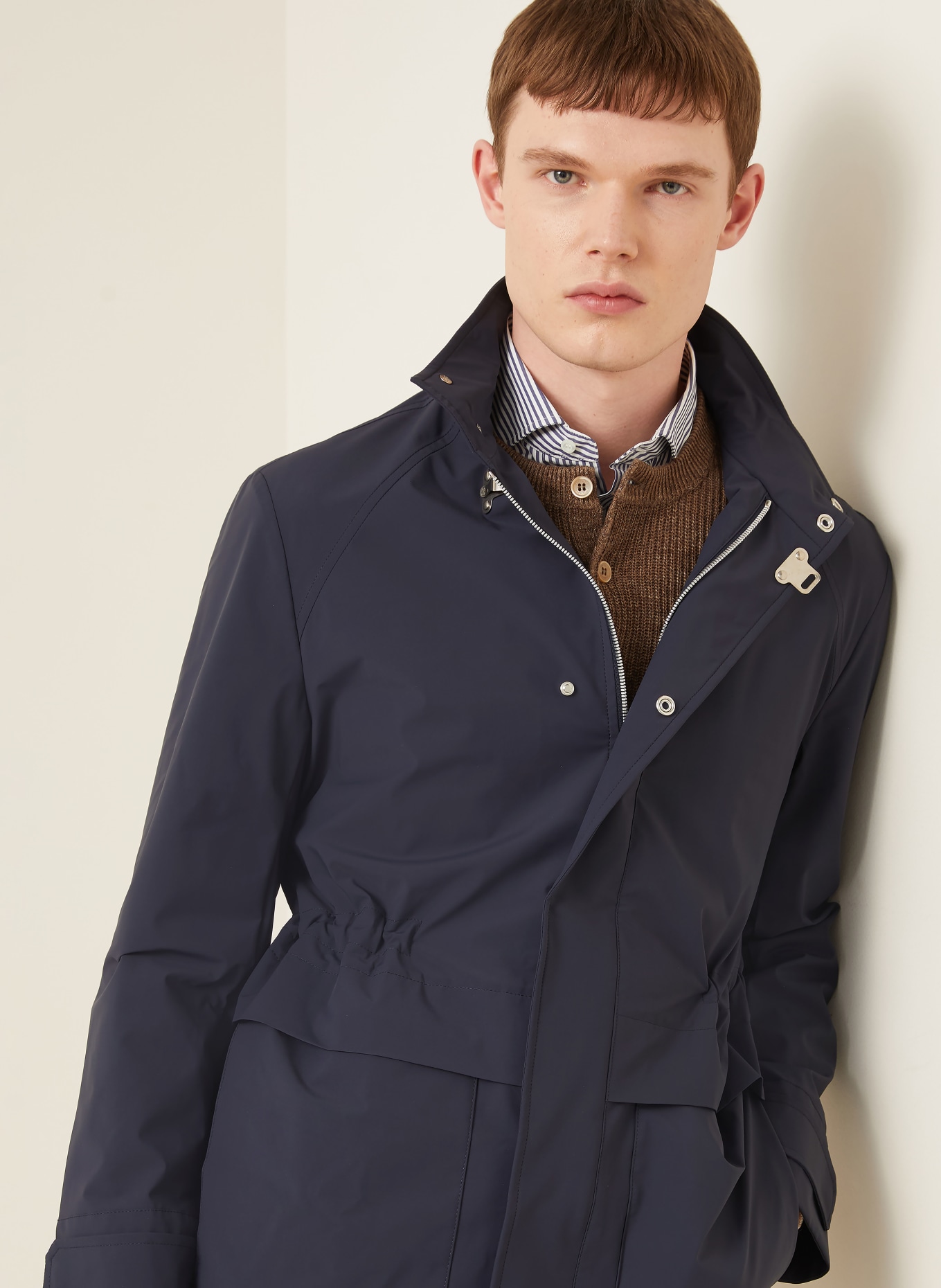 BRUNELLO CUCINELLI Fieldjacket: DUNKELBLAU