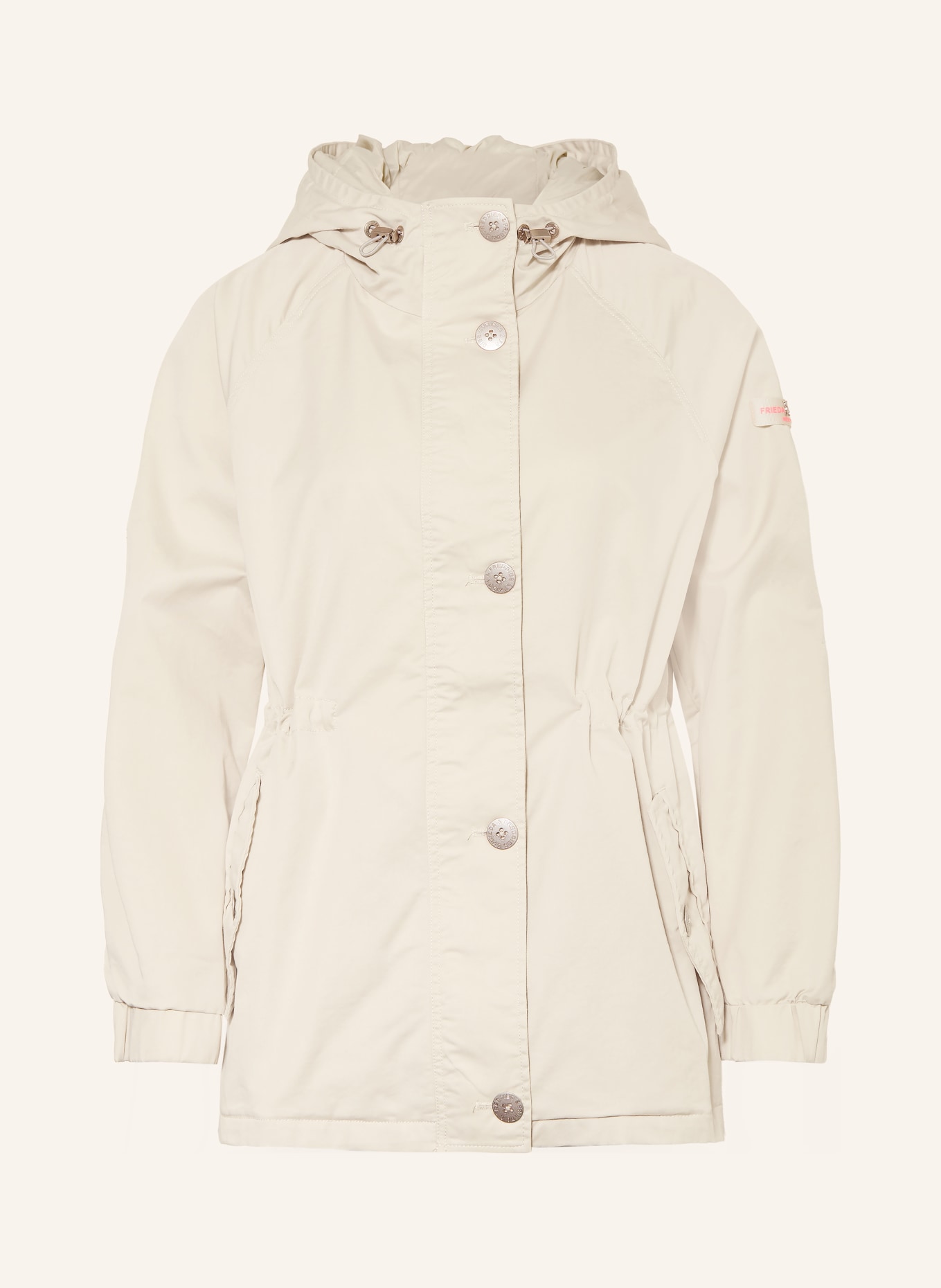 FRIEDA & FREDDIES DORINE parka: LIGHT GRAY