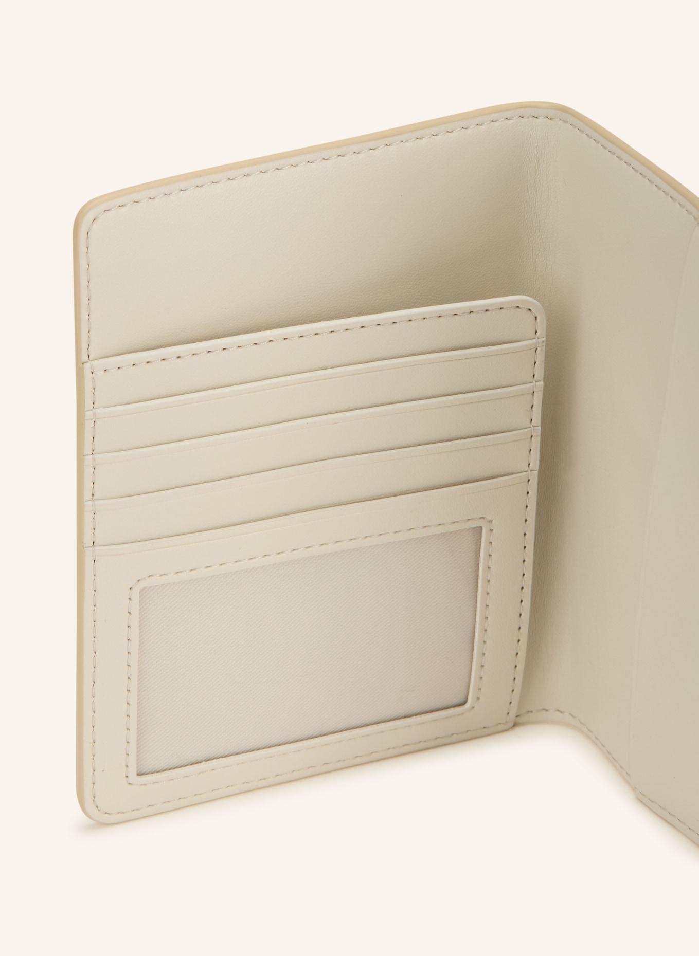 MARC JACOBS Passport Case THE PASSPORT CASE: BEIGE / PINK / LIGHT BLUE