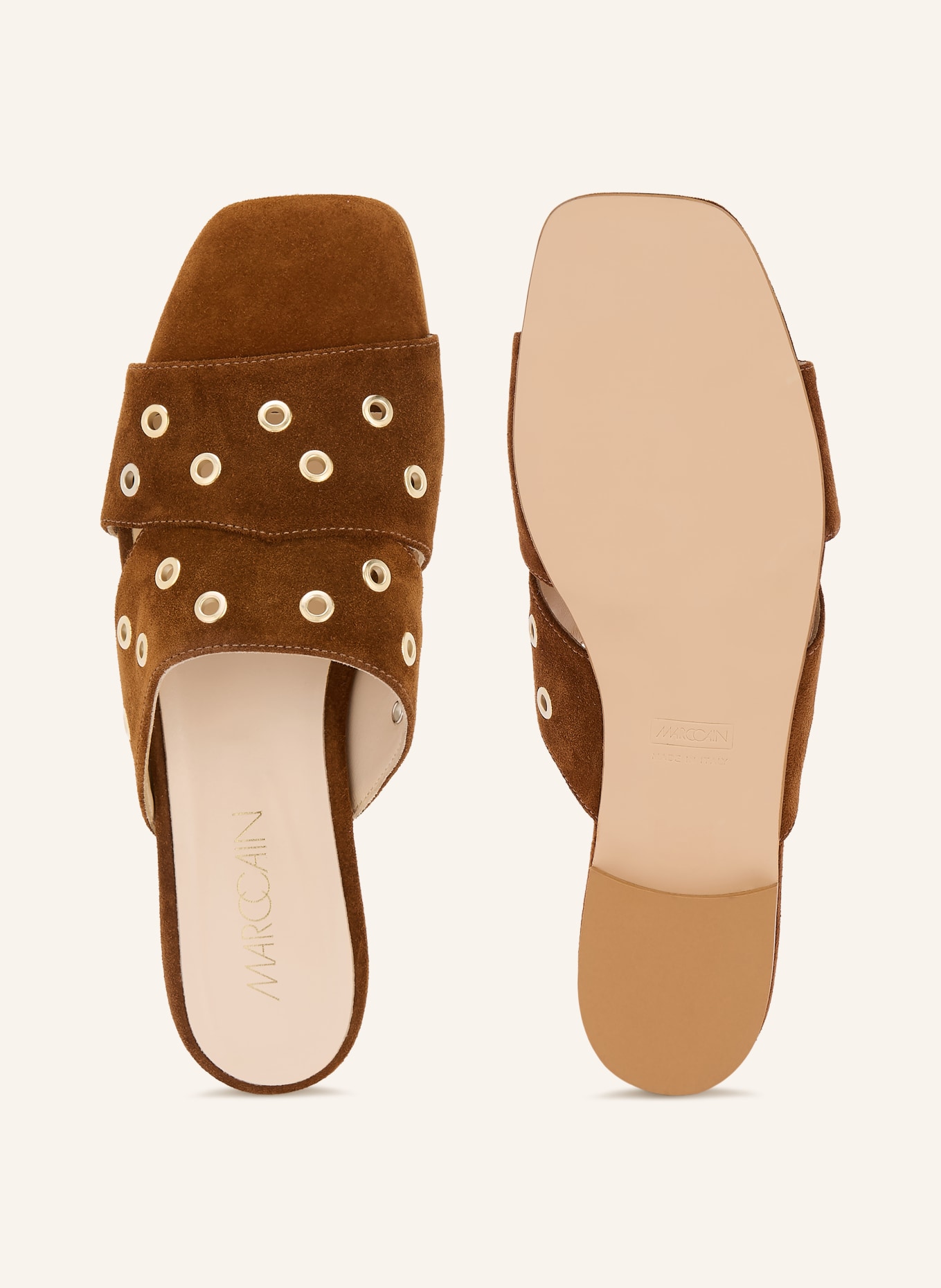 MARC CAIN Pantoletten: 488 etruscan red