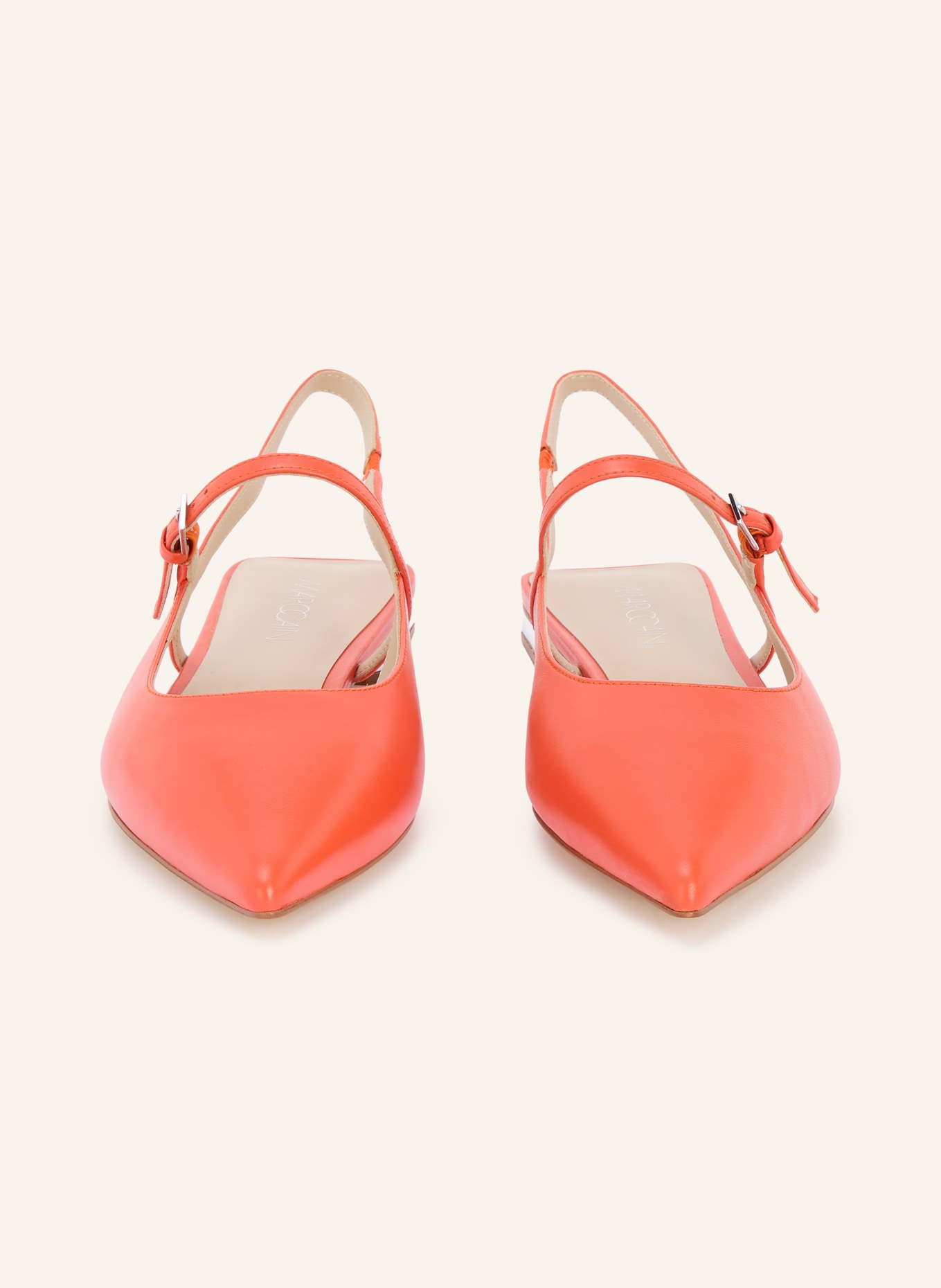 MARC CAIN Slingballerinas: 223 bright tomato