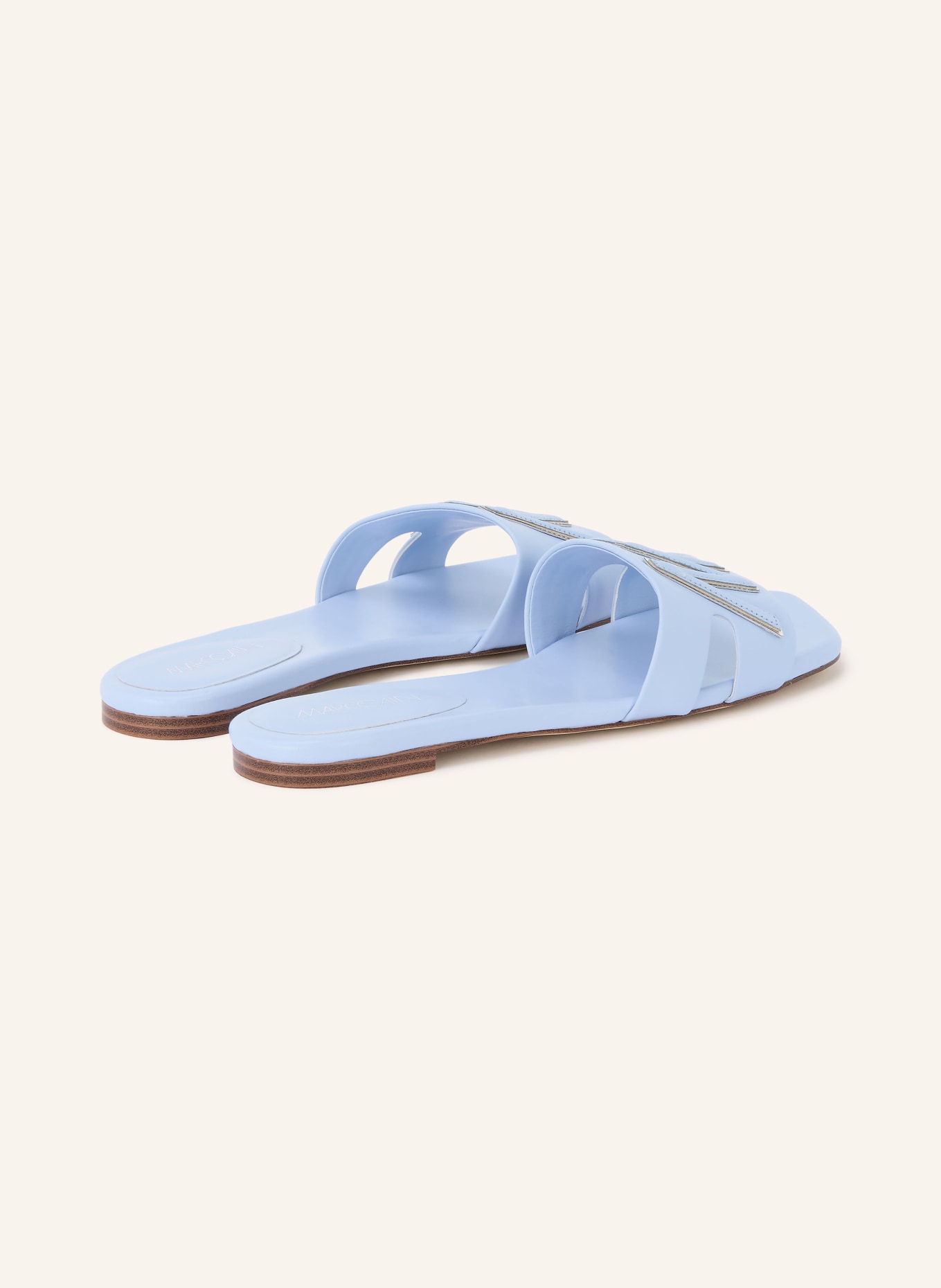 MARC CAIN mules: 319 magical blue