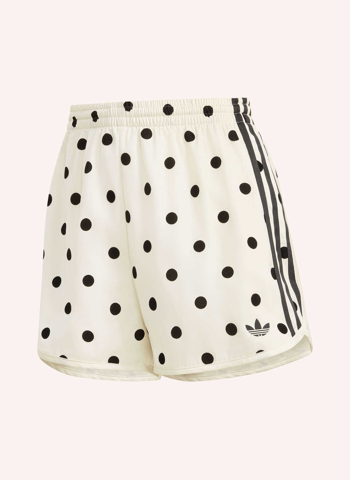 adidas Originals Short POLKA DOTS SPRINTER: ÉCRU / NOIR