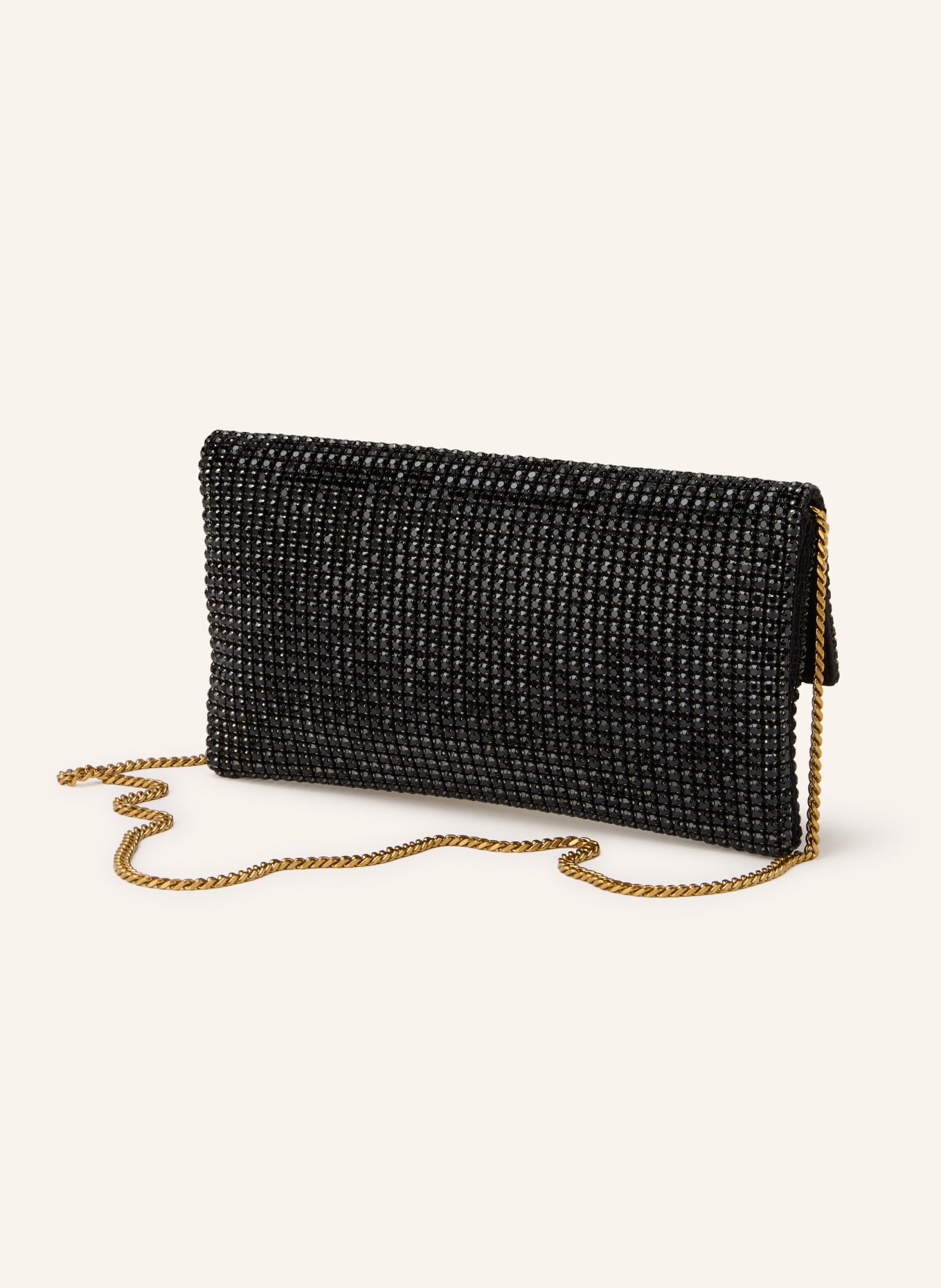 TED BAKER Schoudertas KRISTN met sierstenen: ZWART / GOUD