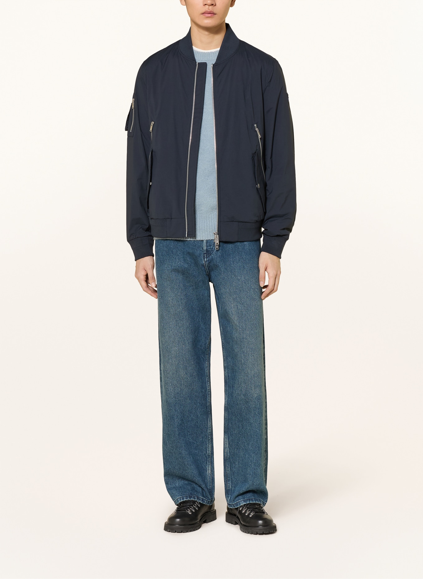 MOOSE KNUCKLES Blouson COURVILLE: DUNKELBLAU