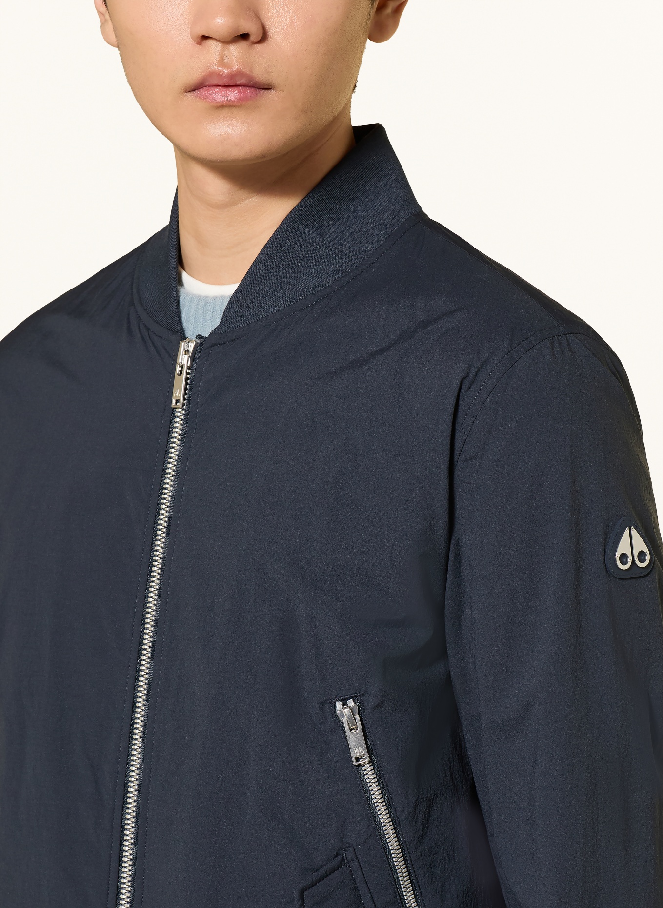 MOOSE KNUCKLES Blouson COURVILLE: DUNKELBLAU