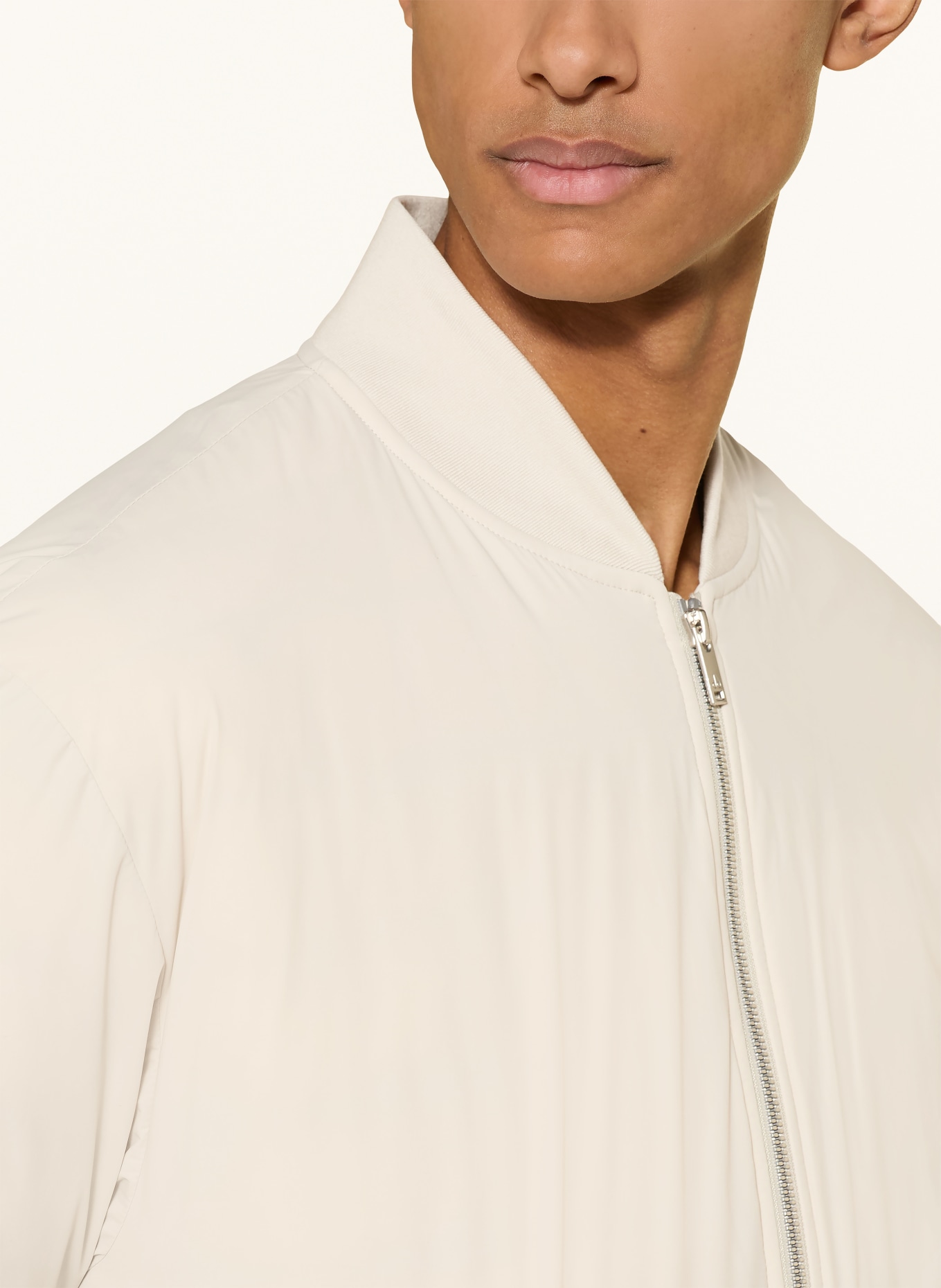 MOOSE KNUCKLES Blouson BRIXTON avec bandeau amovible: BEIGE