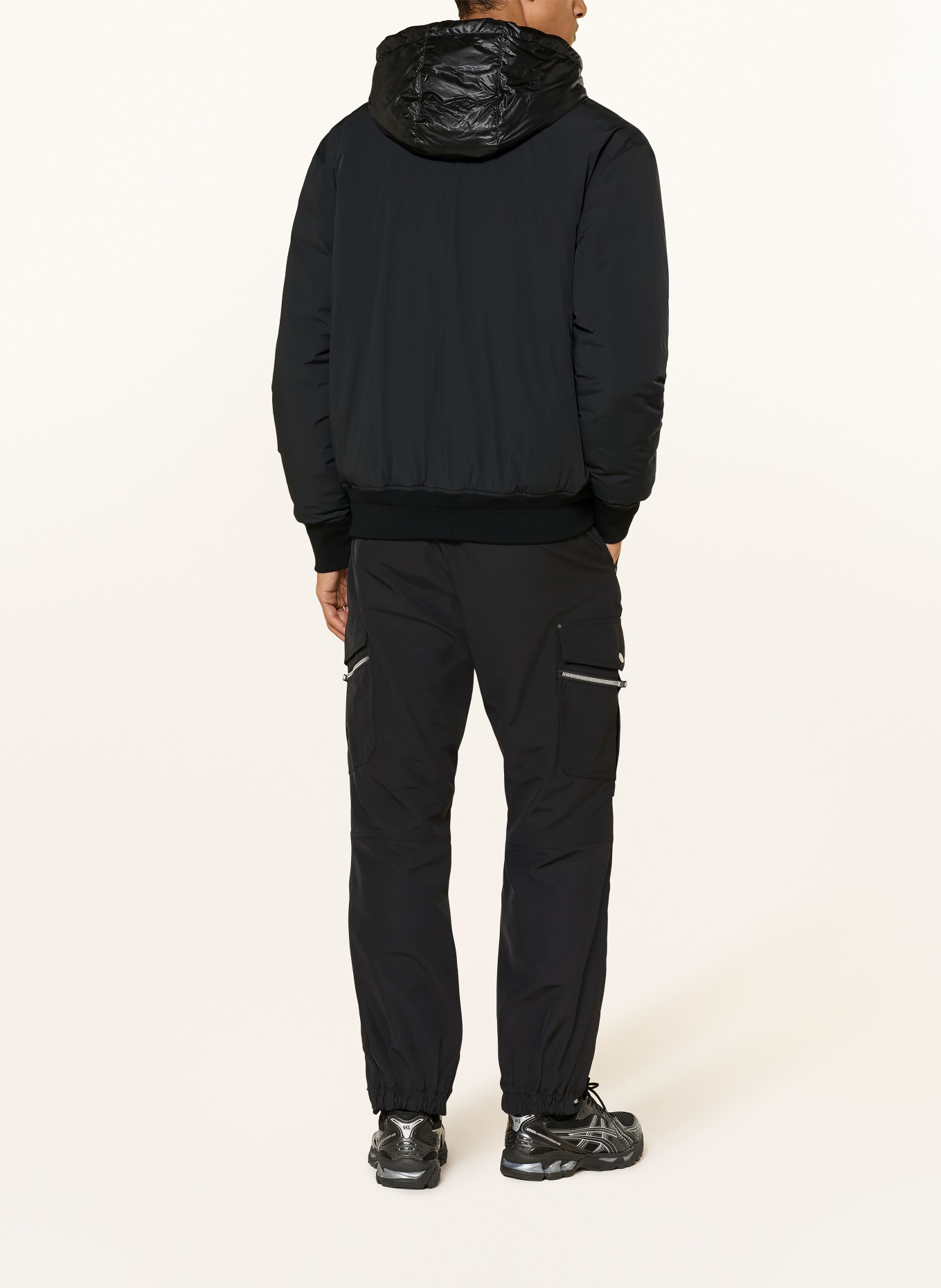 MOOSE KNUCKLES Blouson BRIXTON avec bandeau amovible: NOIR