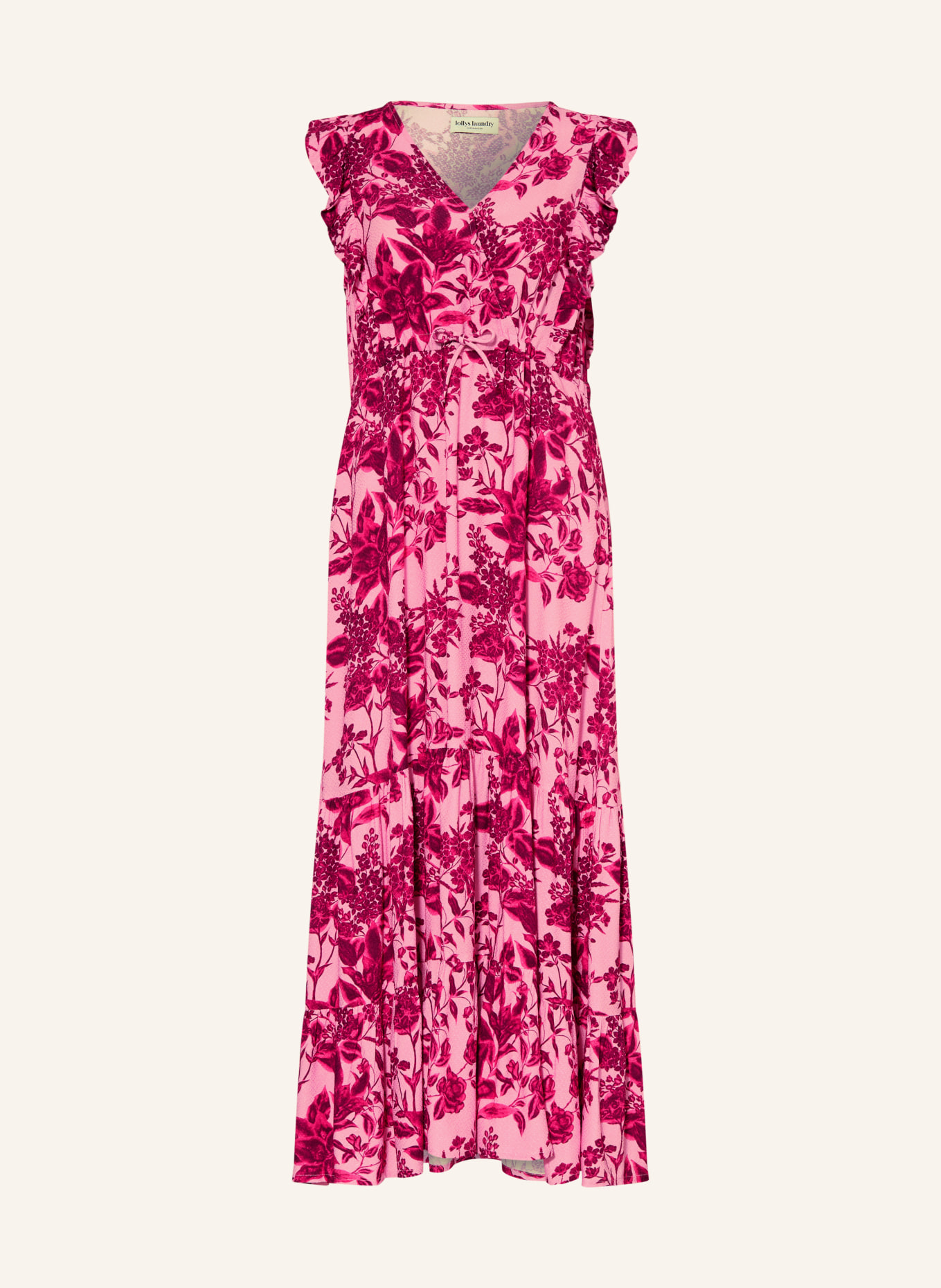 lollys laundry Robe SAMOLL à volants: ROSE / ROSE FUCHSIA