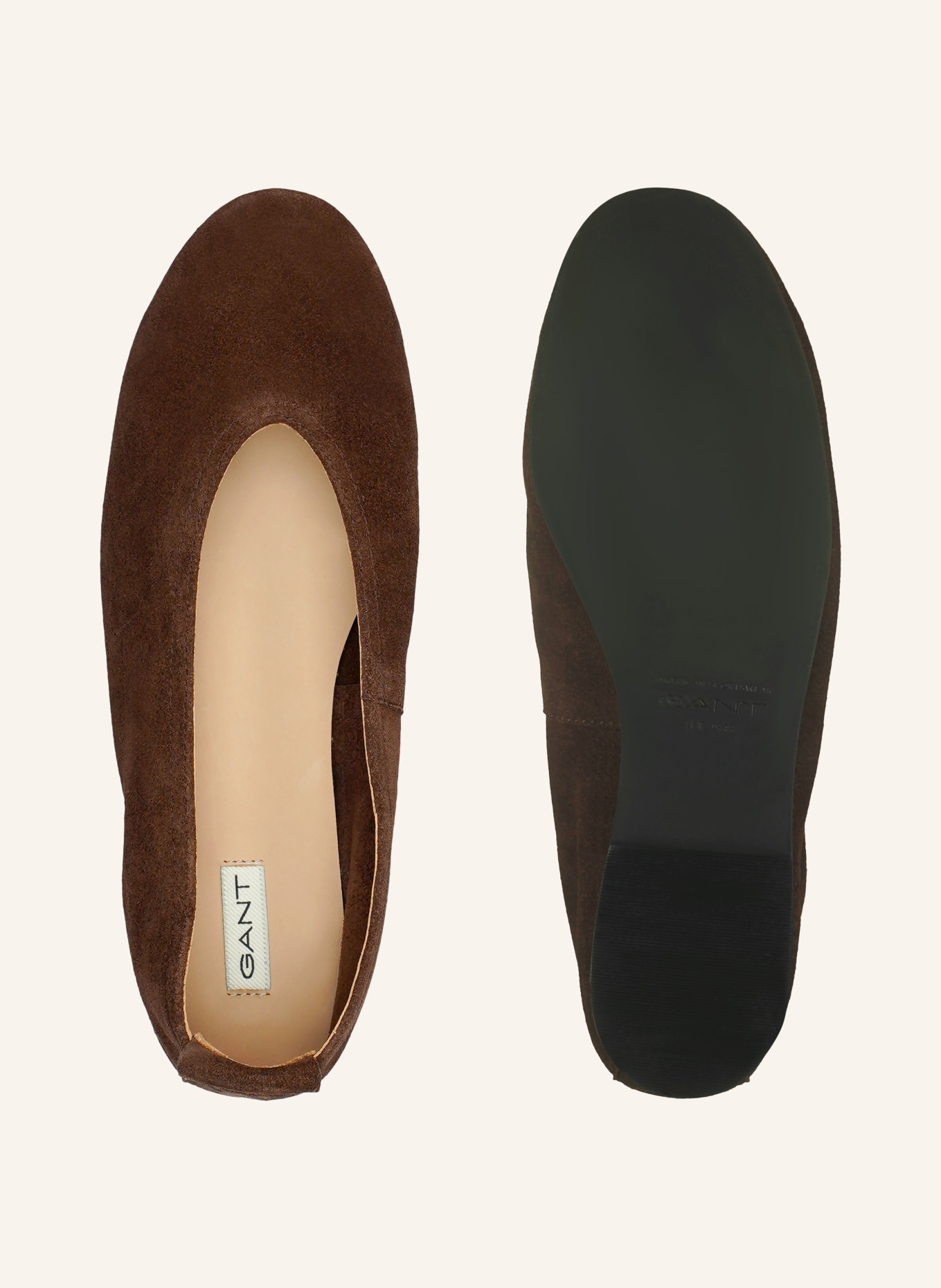 GANT Ballerinas CHADII: DUNKELBRAUN