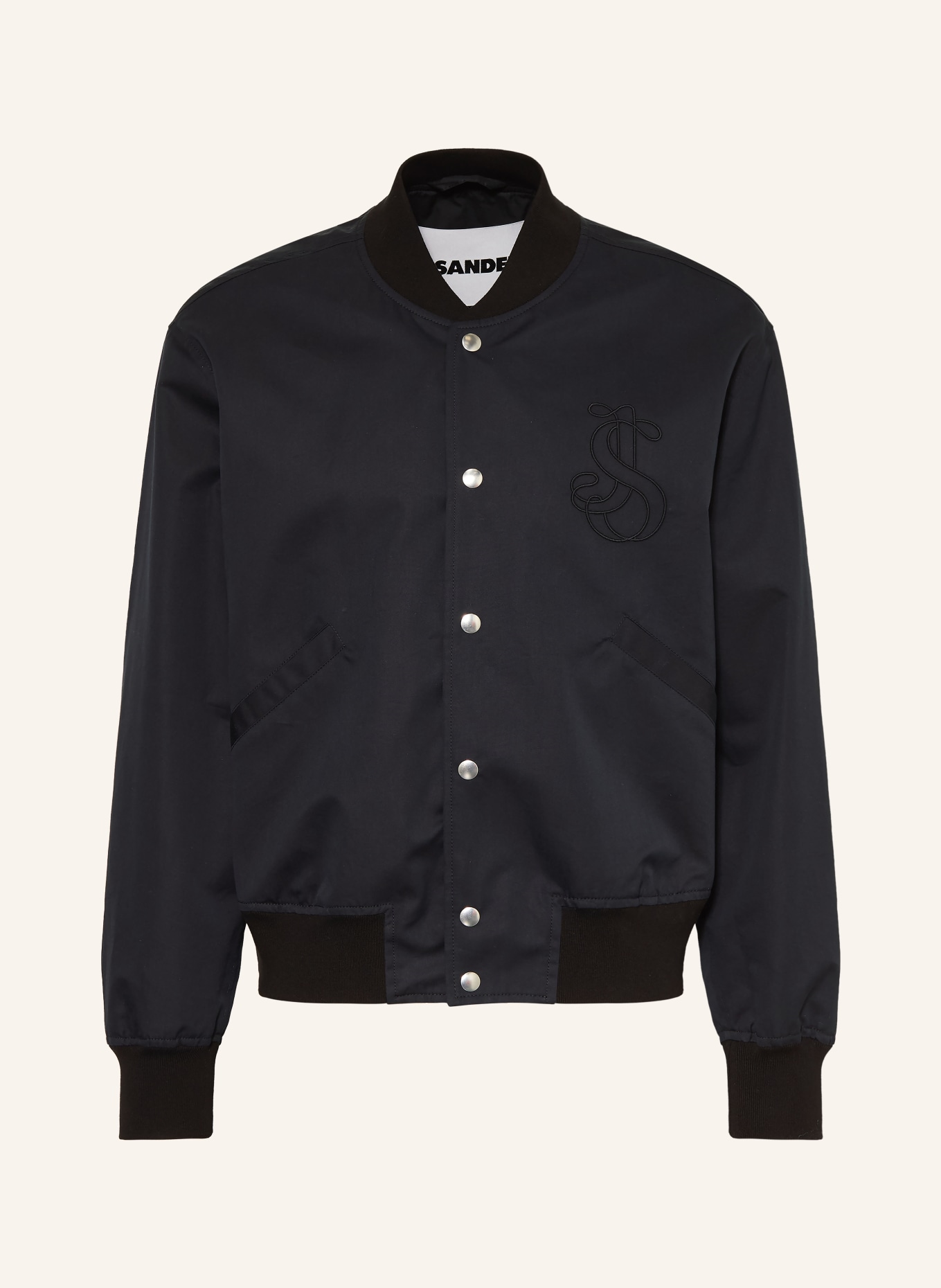 JIL SANDER Blouson: SCHWARZ