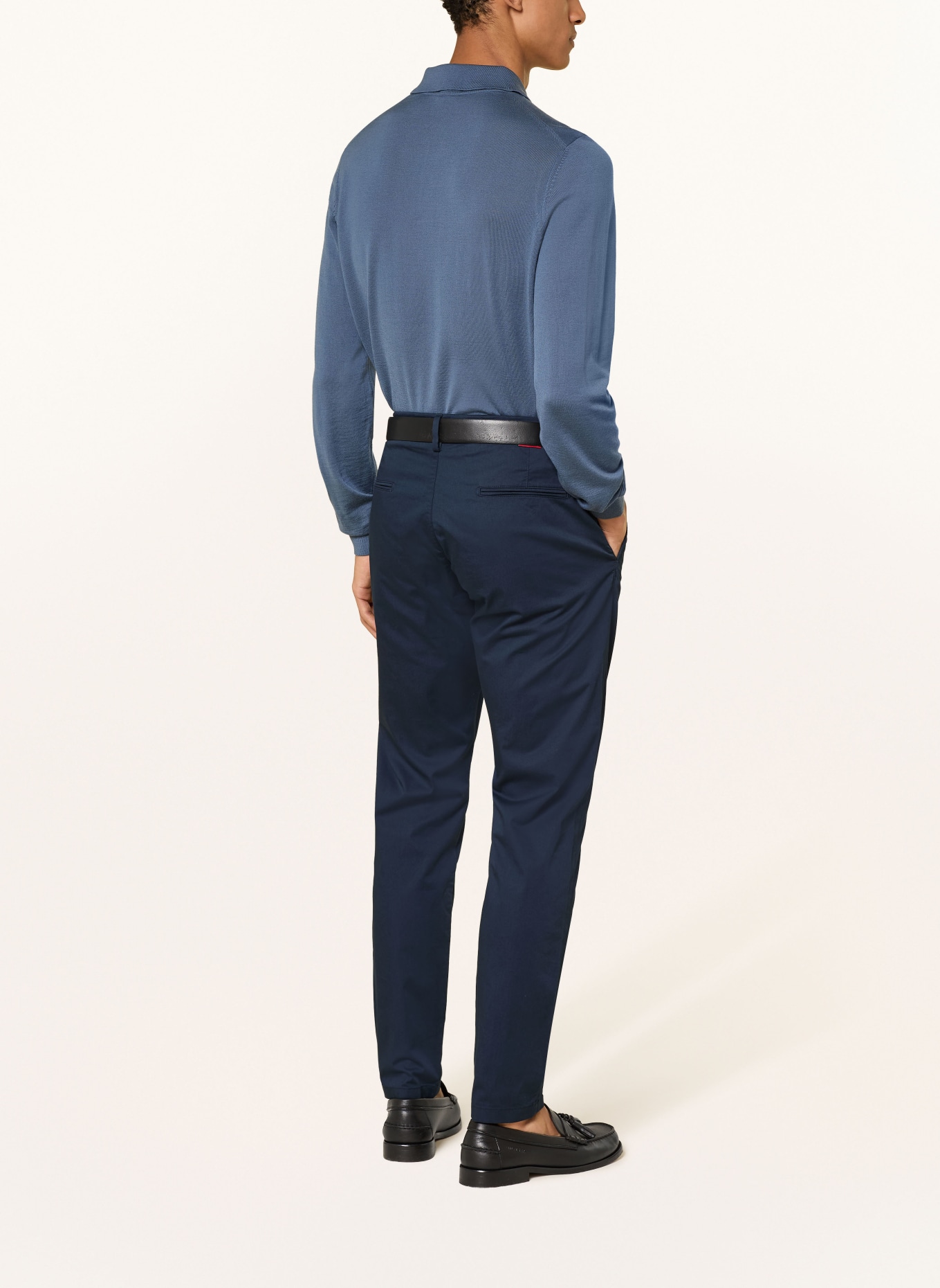 JOOP! JEANS Chino MAXTON o nowoczesnym kroju: GRANATOWY