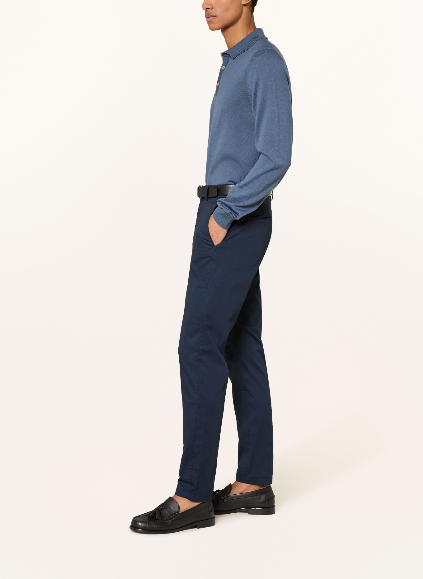 JOOP! JEANS Chino MAXTON o nowoczesnym kroju: GRANATOWY