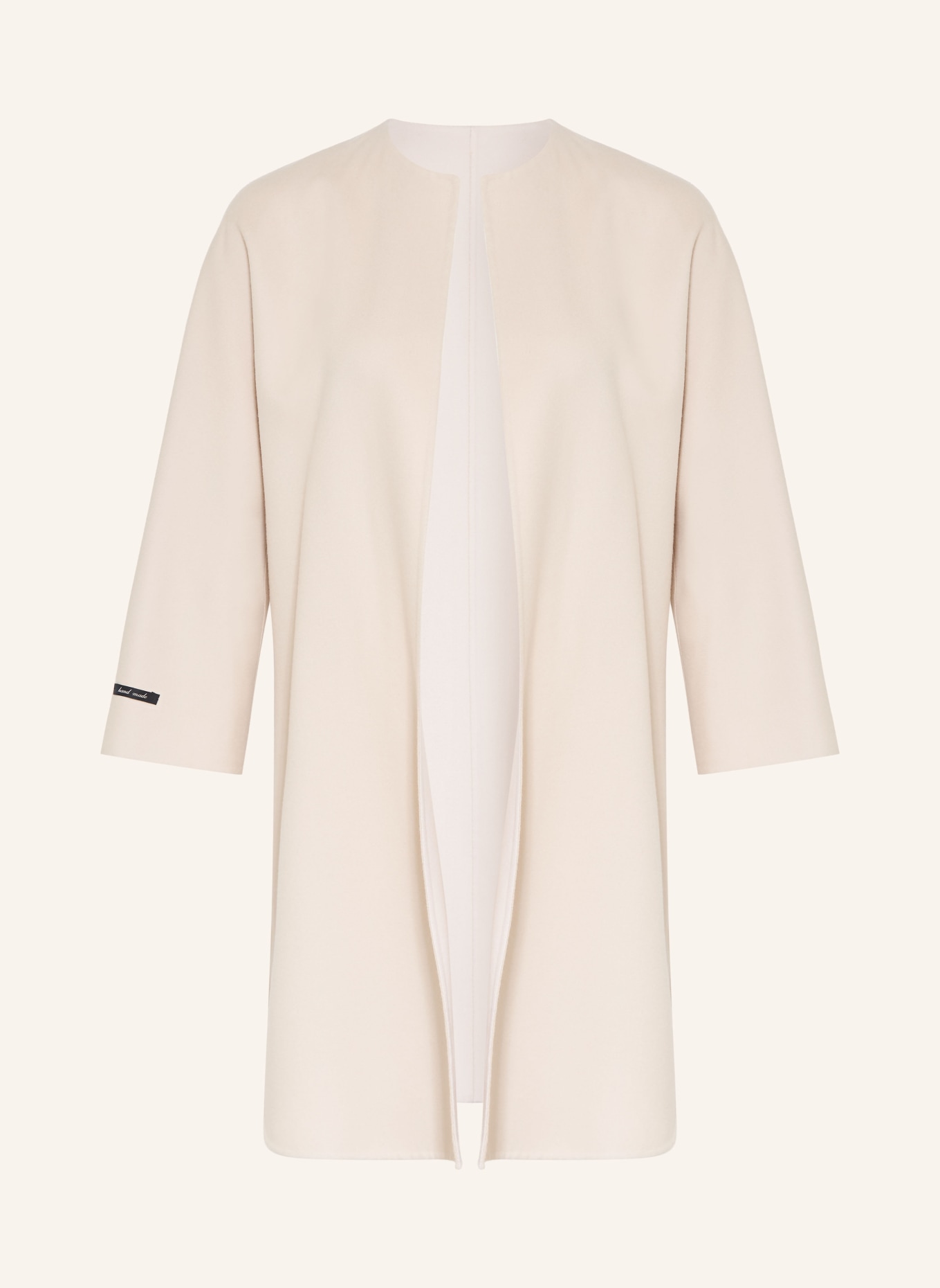 manzoni 24 manteau en laine: BEIGE