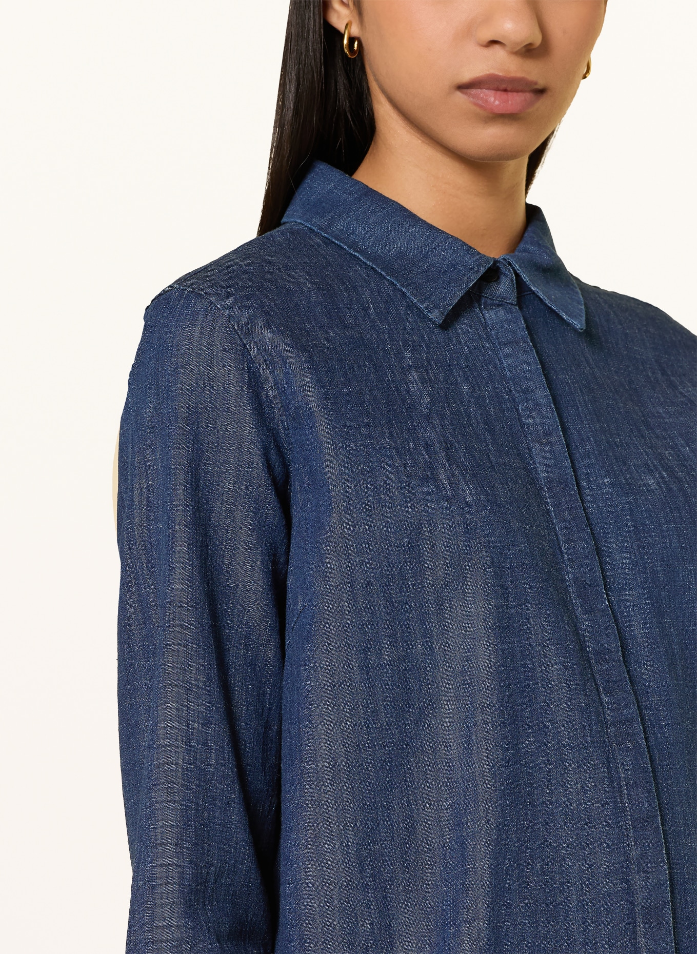 MOS MOSH Jeansjurk MMMATTIE: DONKERBLAUW