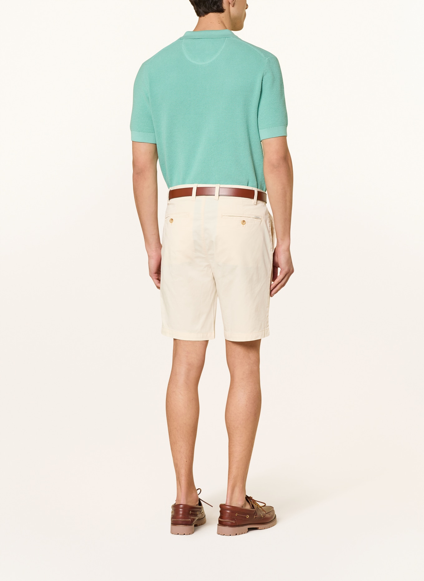 GANT Short chino coupe classique: ÉCRU