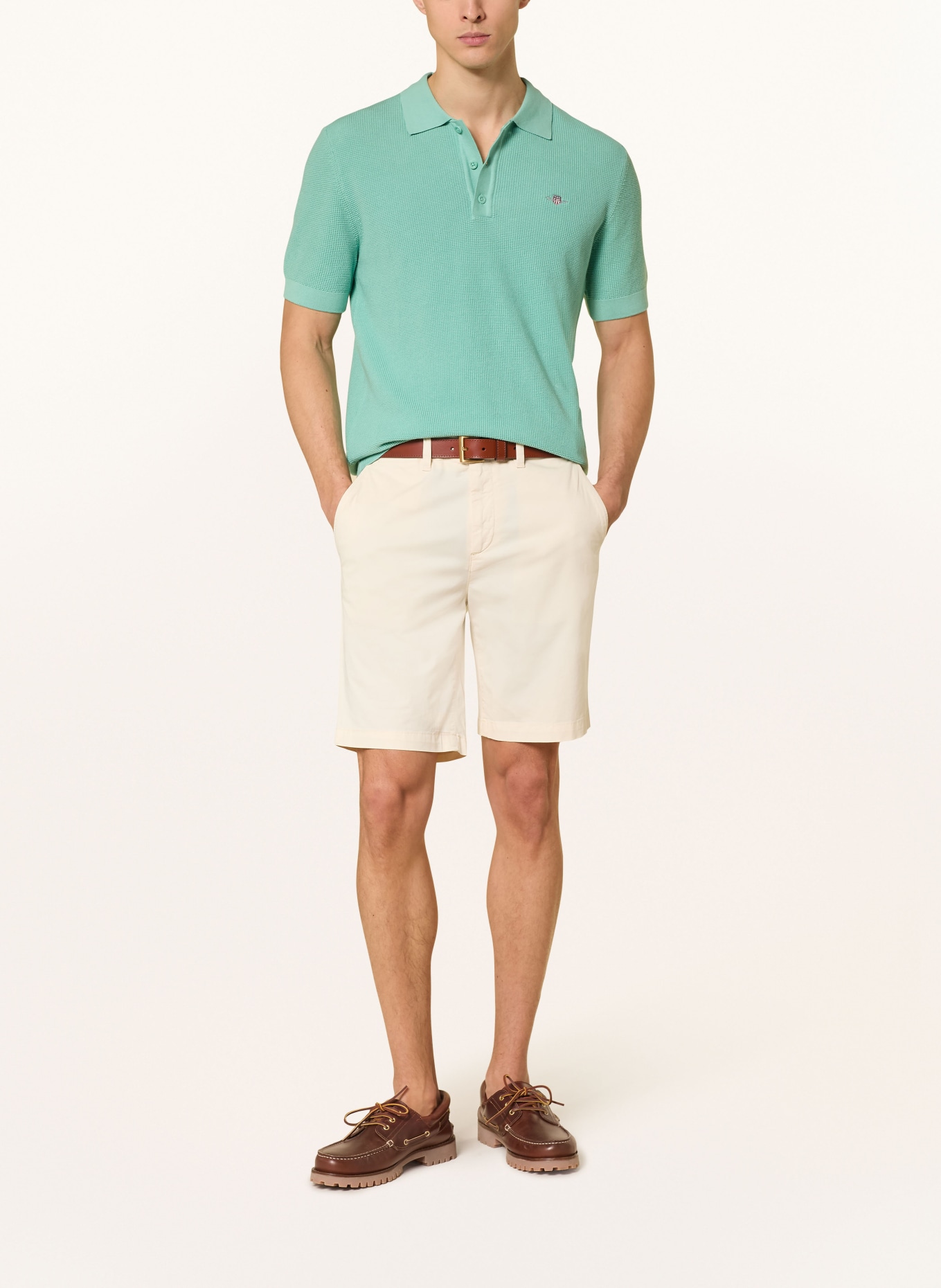GANT Polo en maille: MENTHE