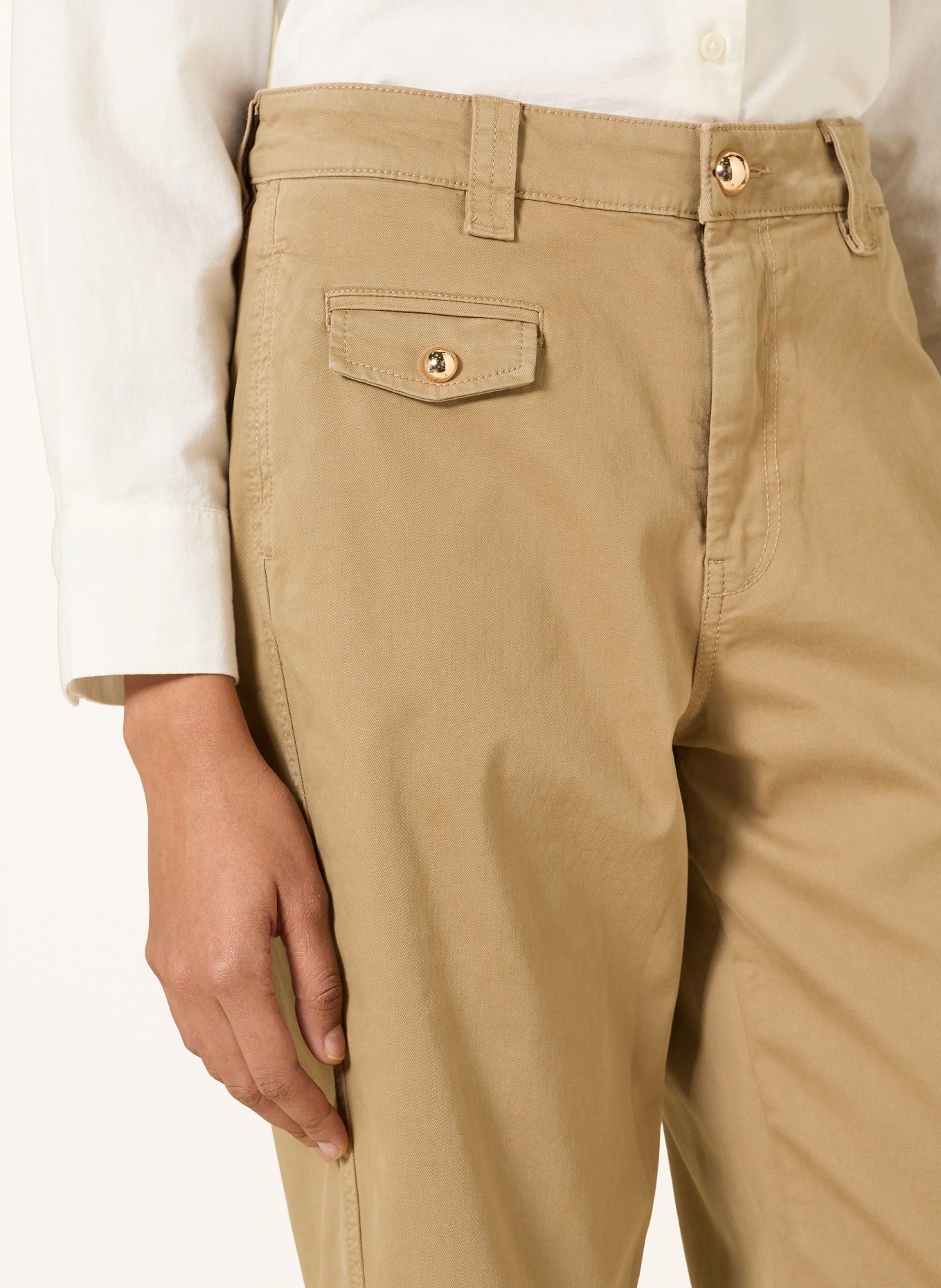 MOS MOSH Broek MMAYMEN: 164 Petrified Oak