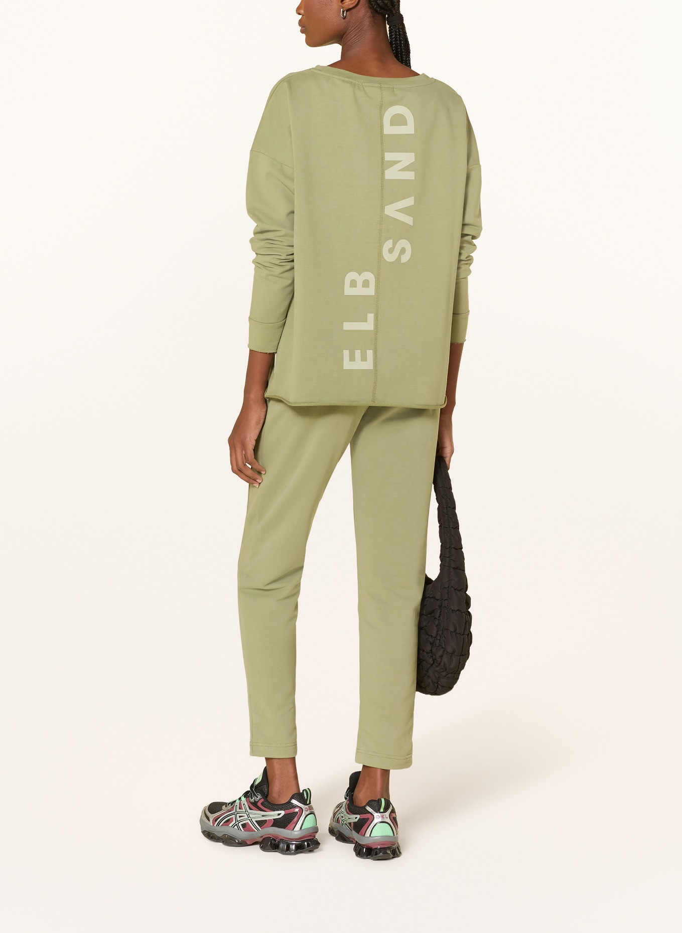 ELBSAND Sweatpants BRINJA: KHAKI