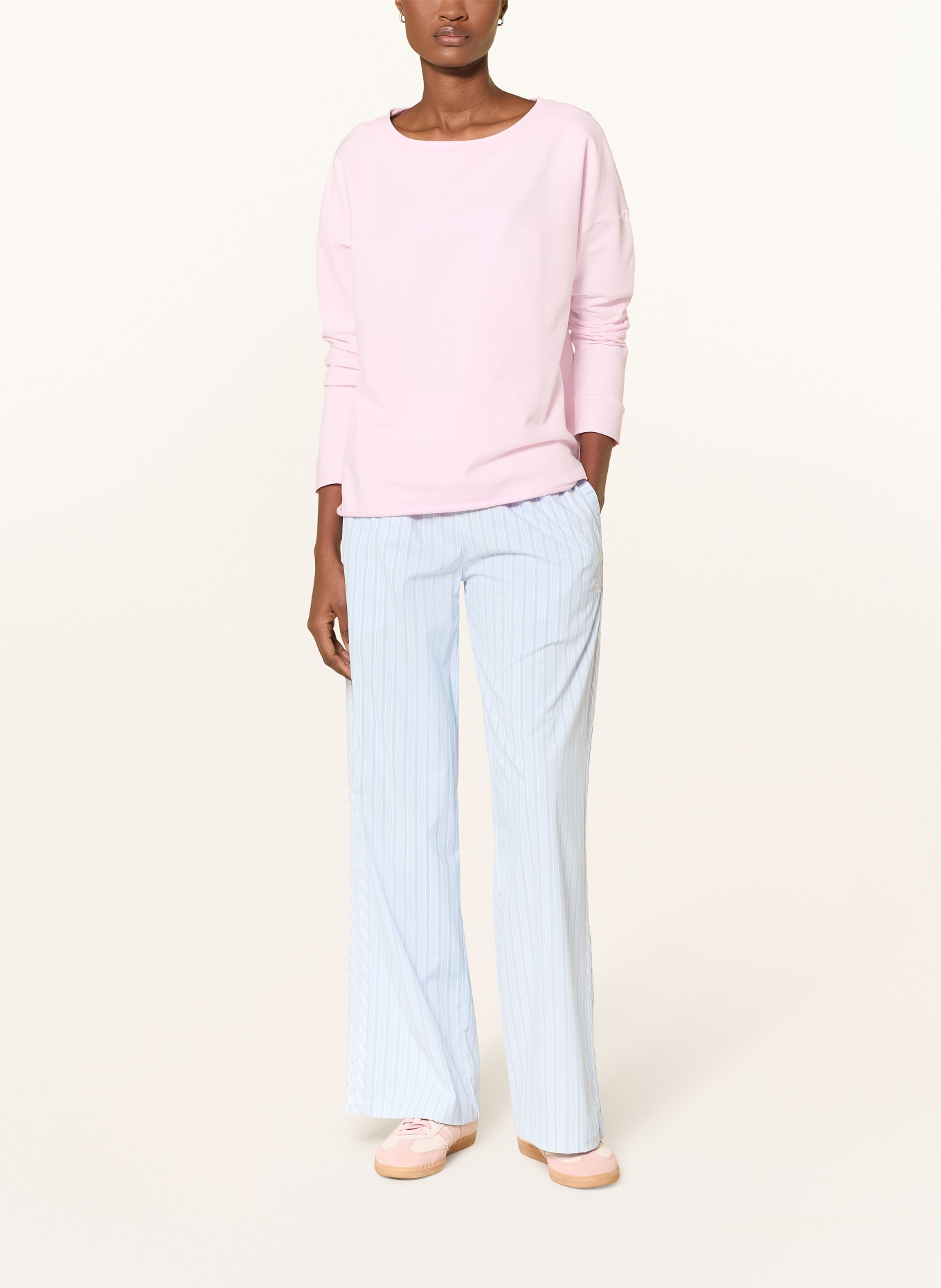 ELBSAND Sweatshirt RIANE: HELLROSA