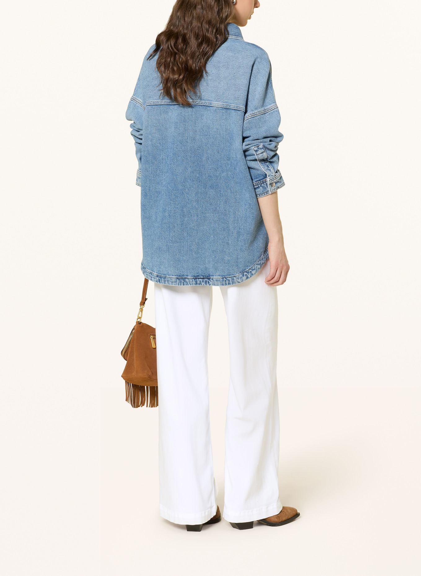 MOS MOSH Wide Leg Jeans MMDARA: 109 bright white