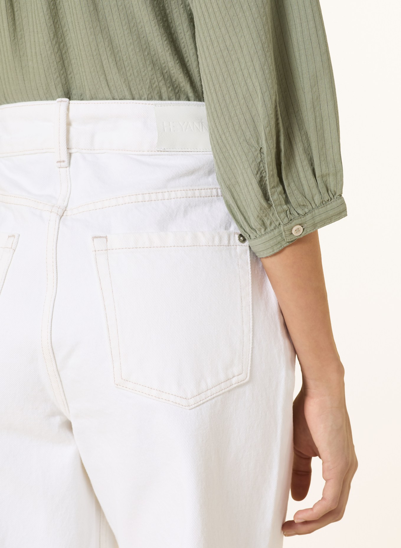 HEYANNO Jeans-Culotte MMHSWEET: 101 WHITE