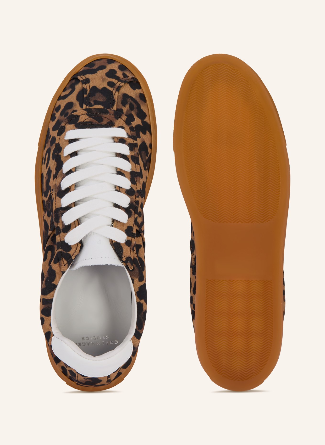 COPENHAGEN STUDIOS Sneaker CPH98: CAMEL / WHITE / BLACK