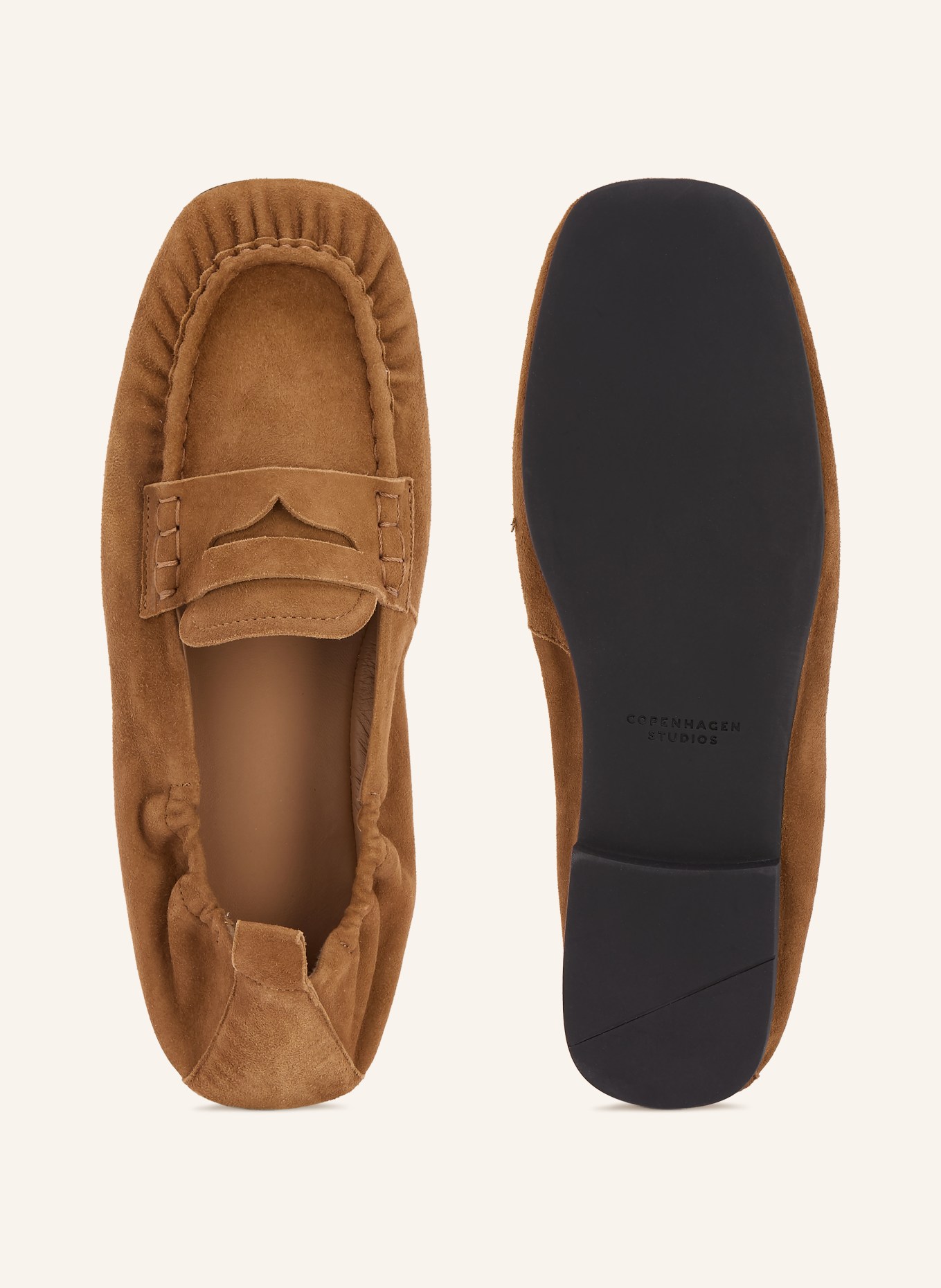 COPENHAGEN STUDIOS Penny loafer CPH885: COGNAC