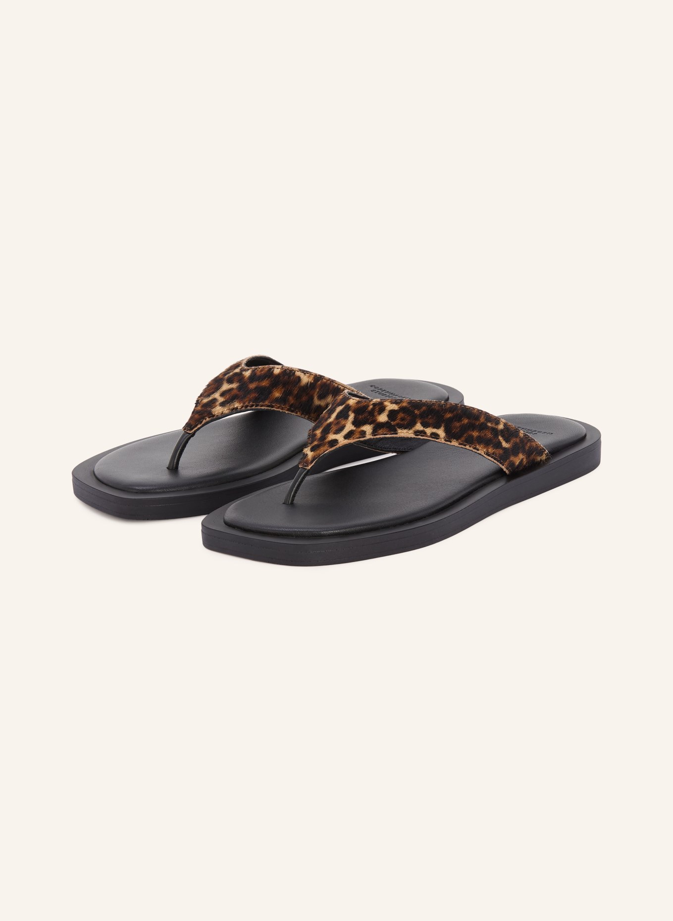 COPENHAGEN STUDIOS Zehentrenner: SCHWARZ / CAMEL / BRAUN