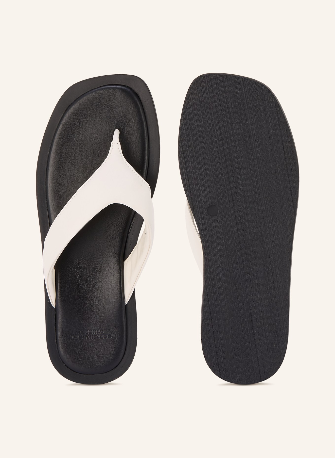 COPENHAGEN STUDIOS Tussenslippers CPH791: CRÈME