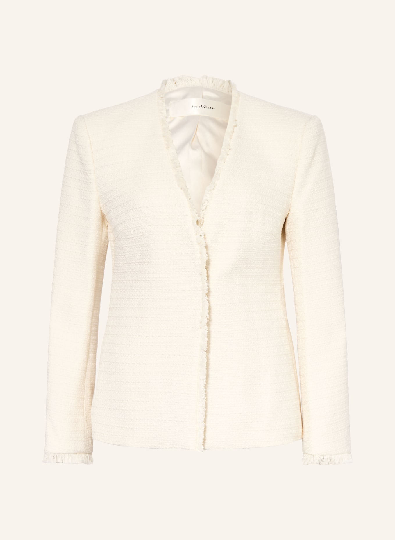 InWear Bouclé-Blazer CHEYANNEIW: CREME